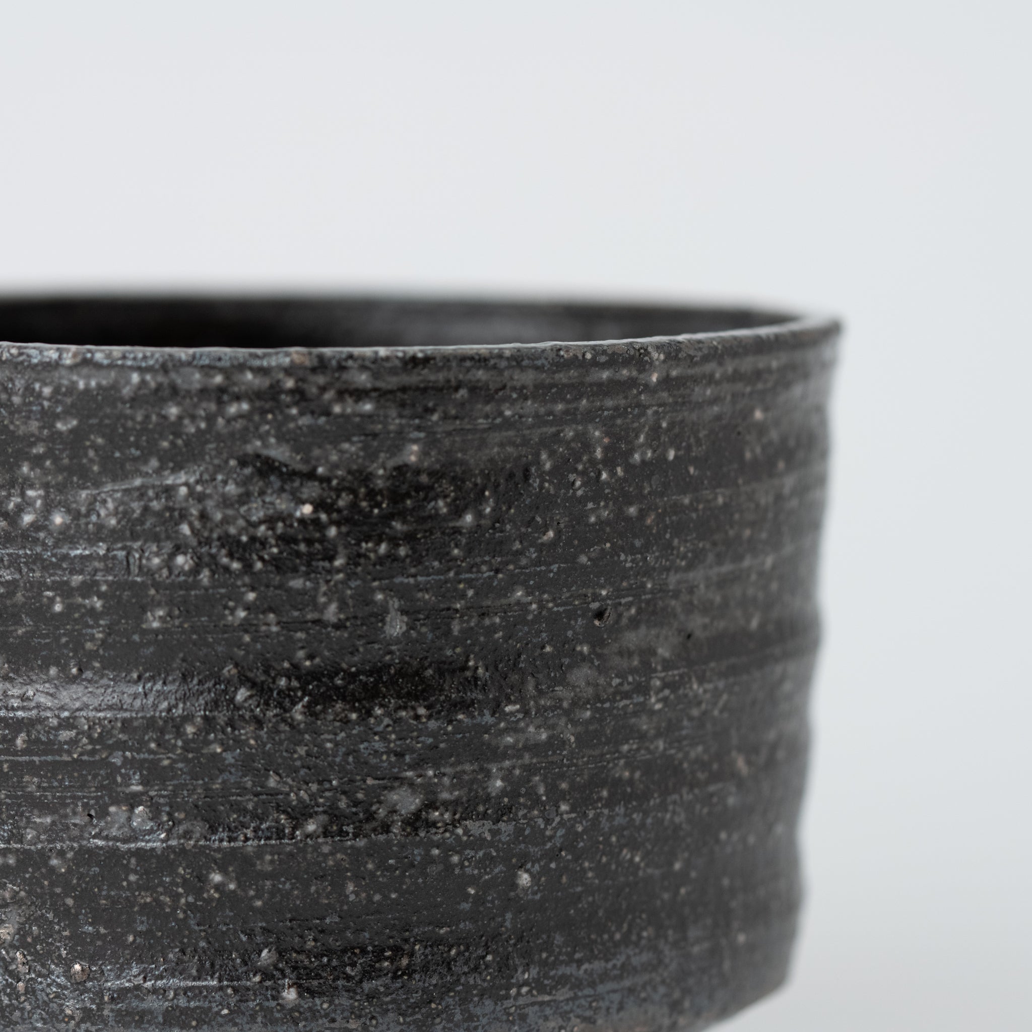 Black Steel Matcha Bowl 4.3 in.