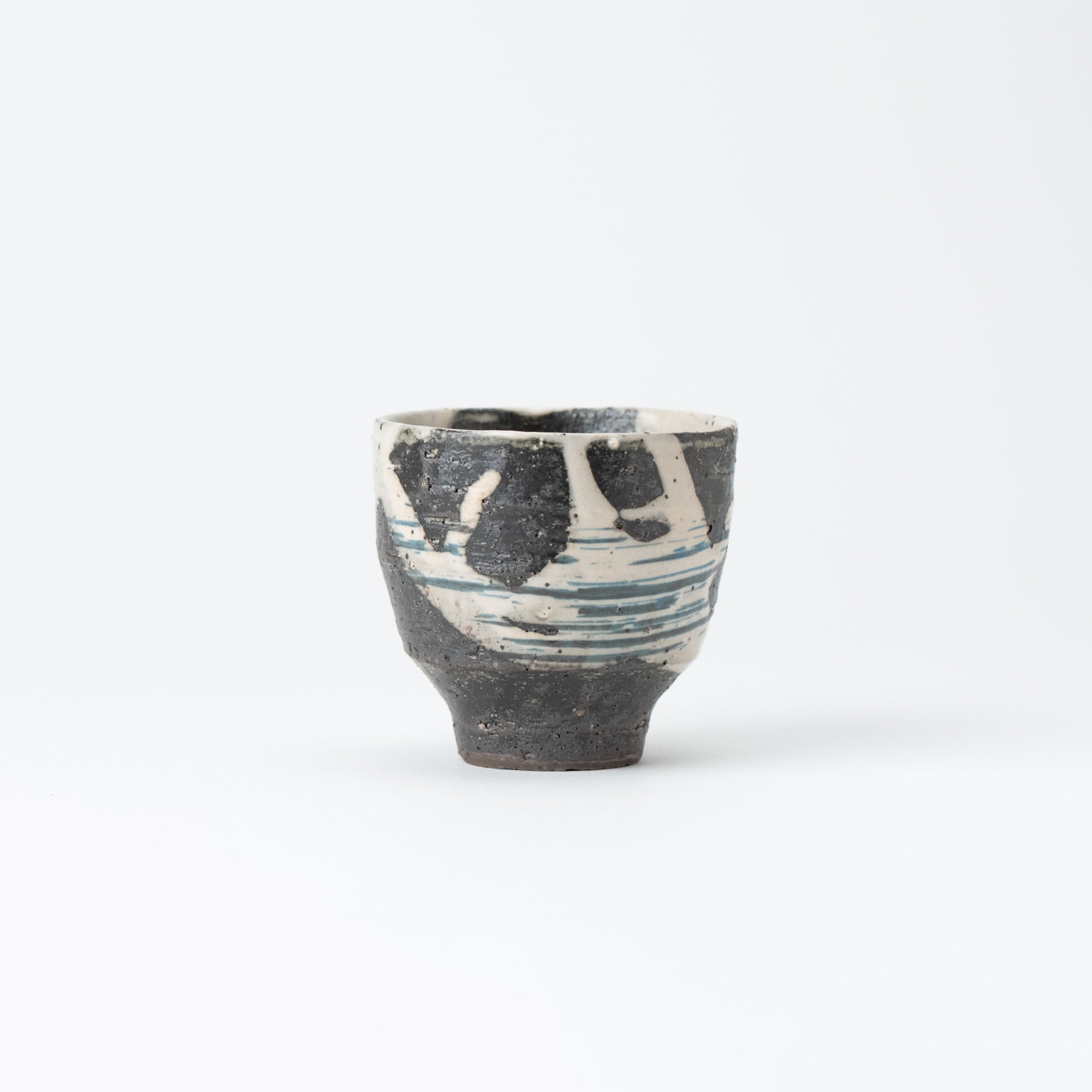 Tide Pattern Yunomi Teacup