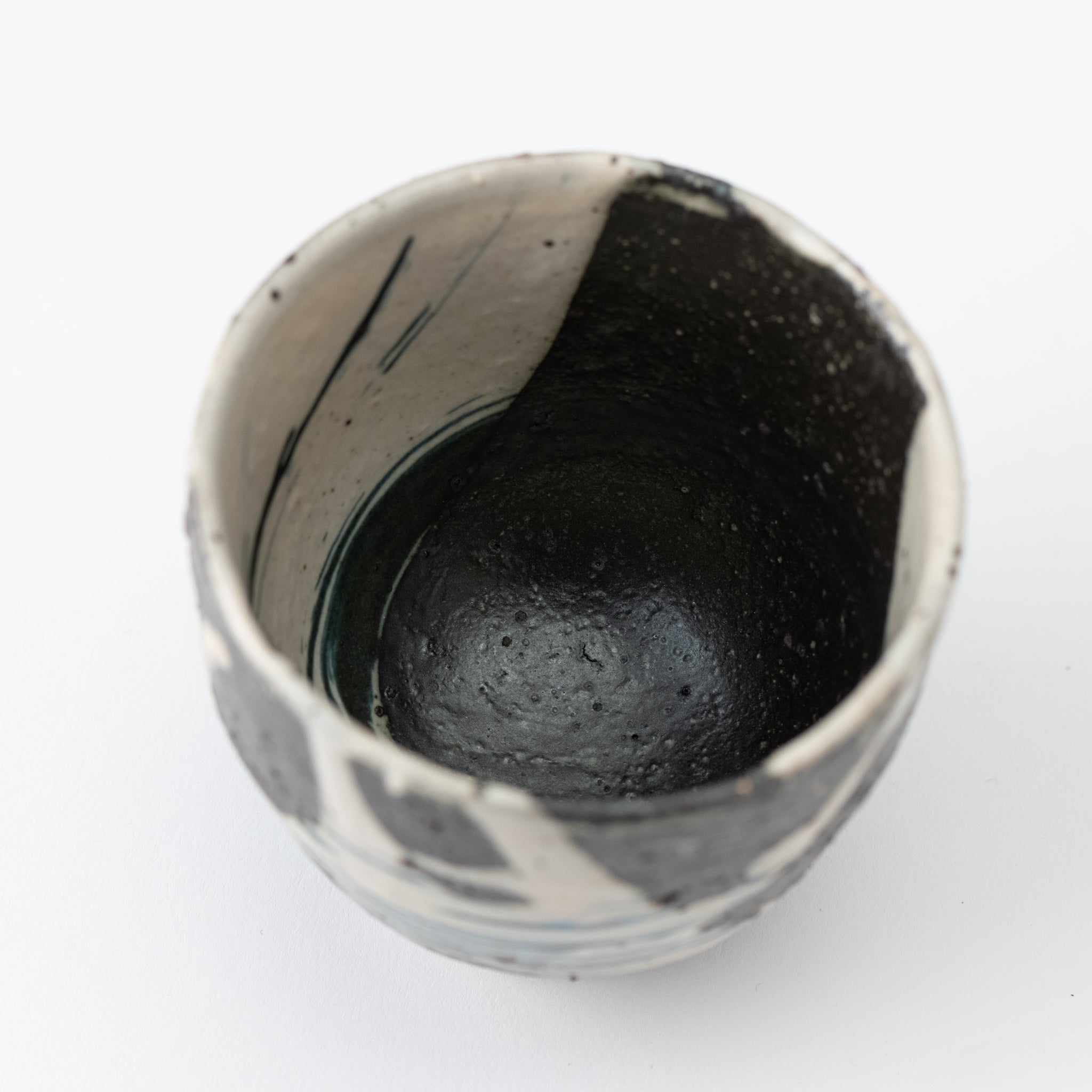 Tide Pattern Yunomi Teacup