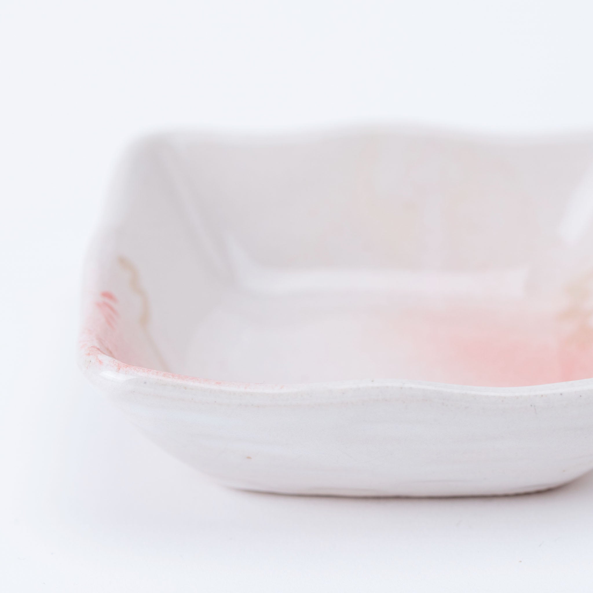 Sakura Mist Square Bowl