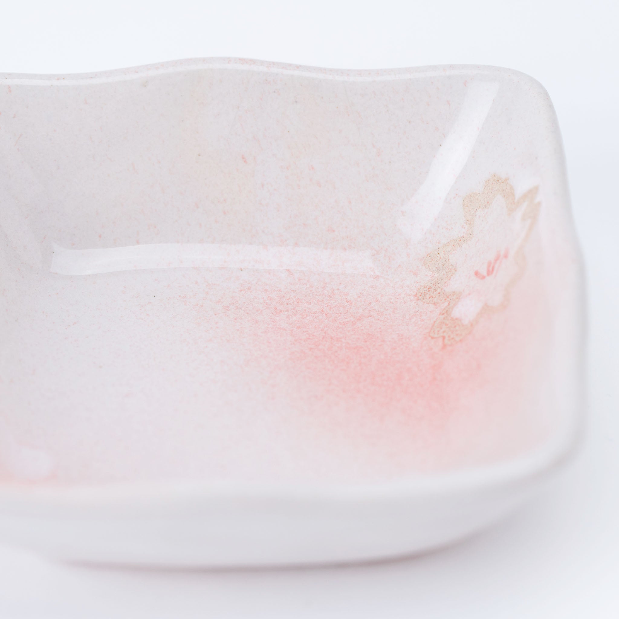 Sakura Mist Square Bowl