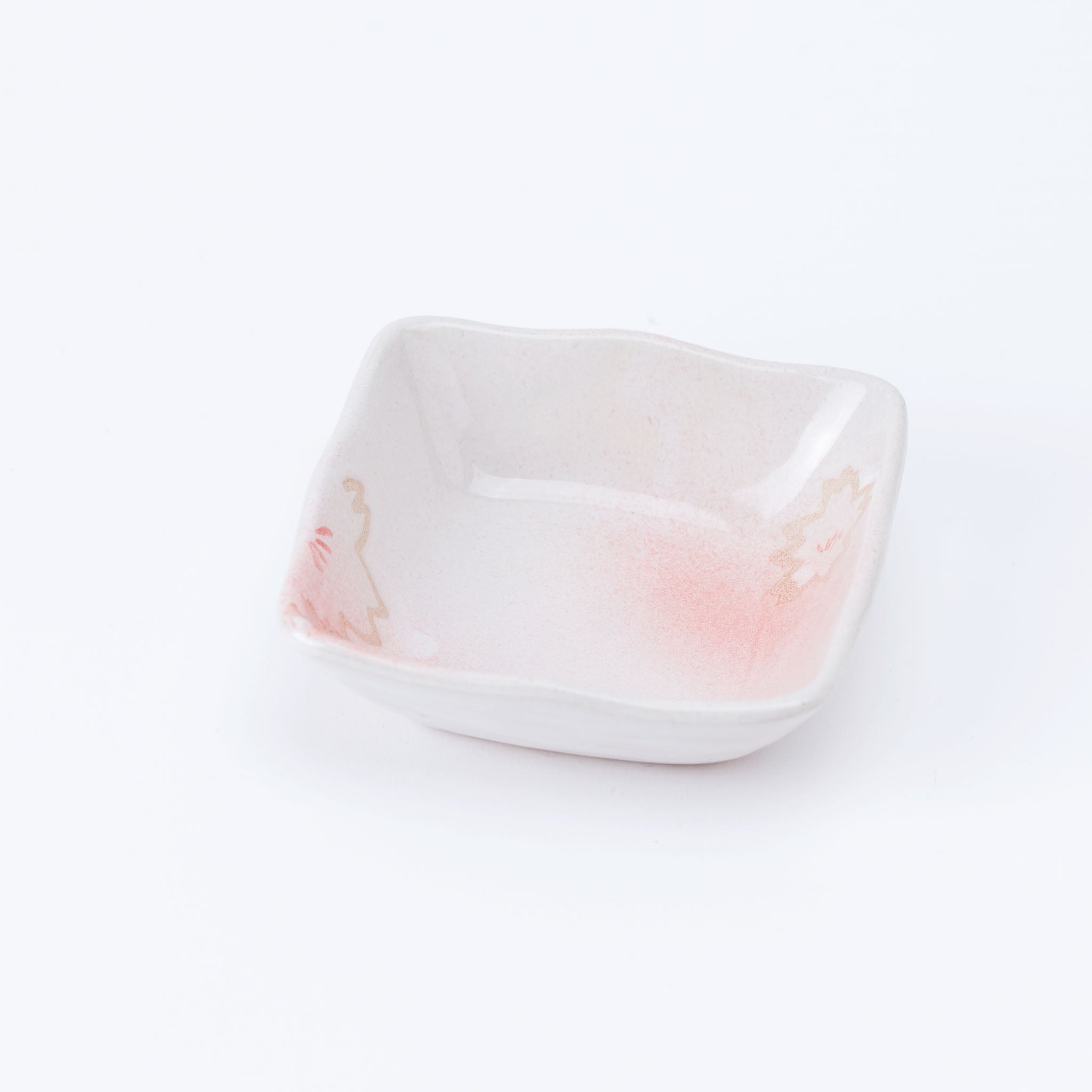 Sakura Mist Square Bowl