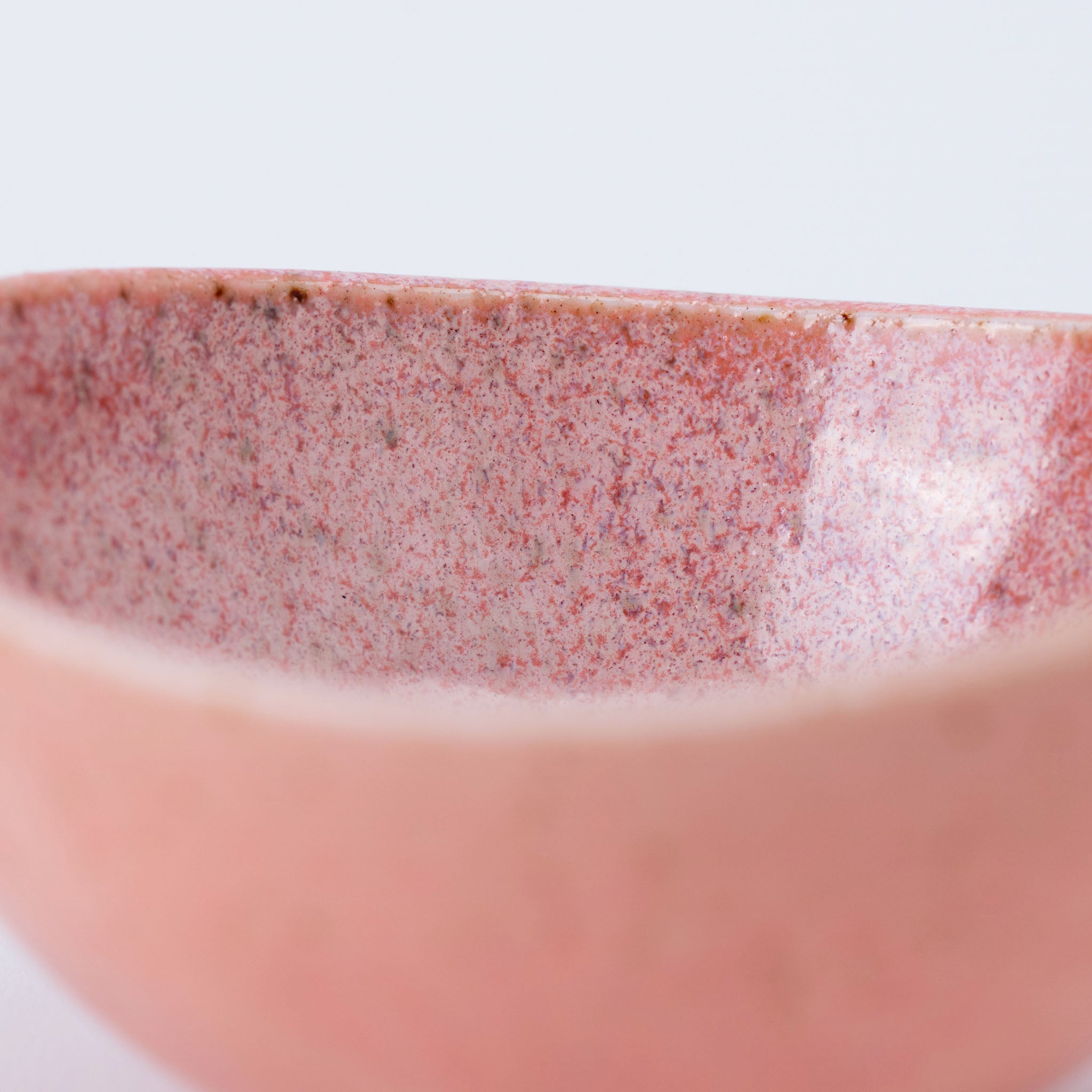 Pink Textured Small Bowl