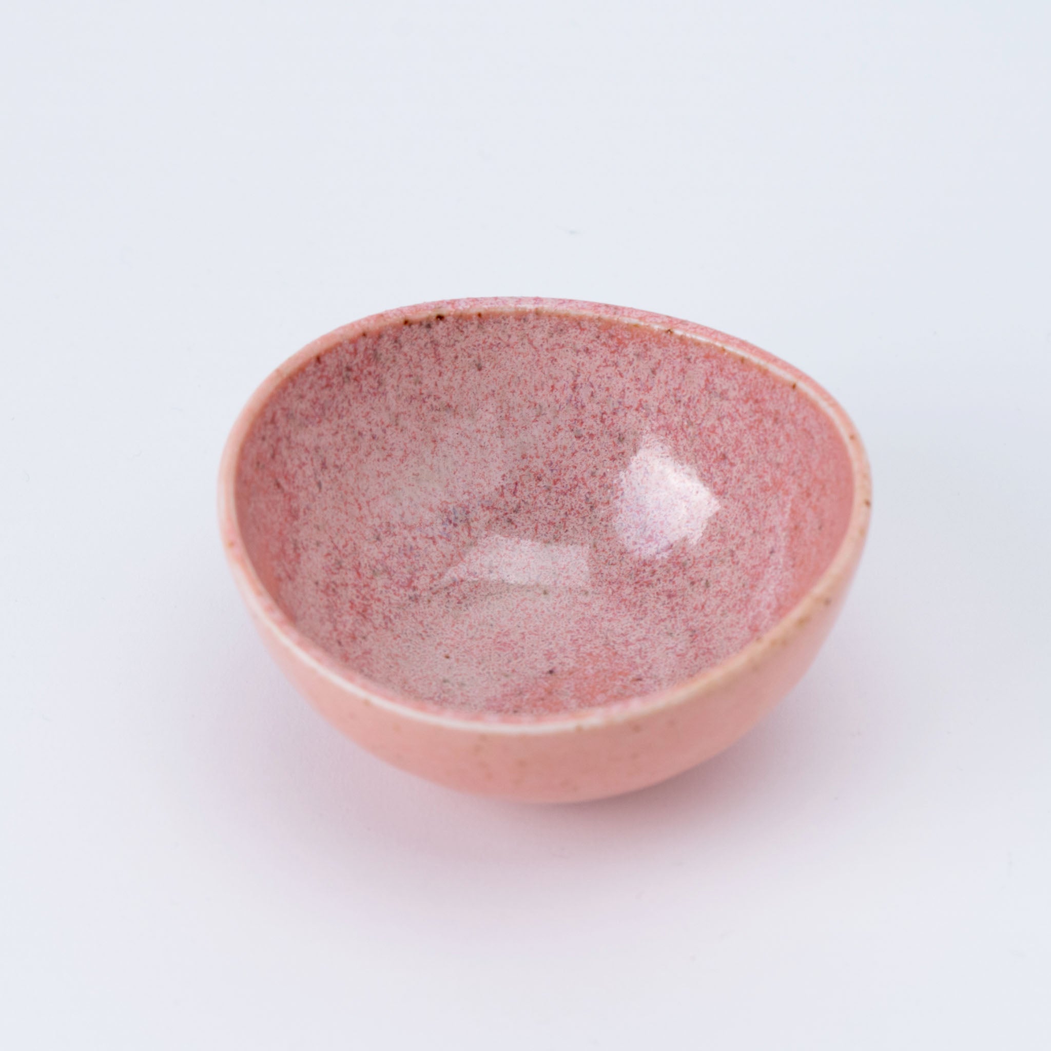 Pink Textured Small Bowl
