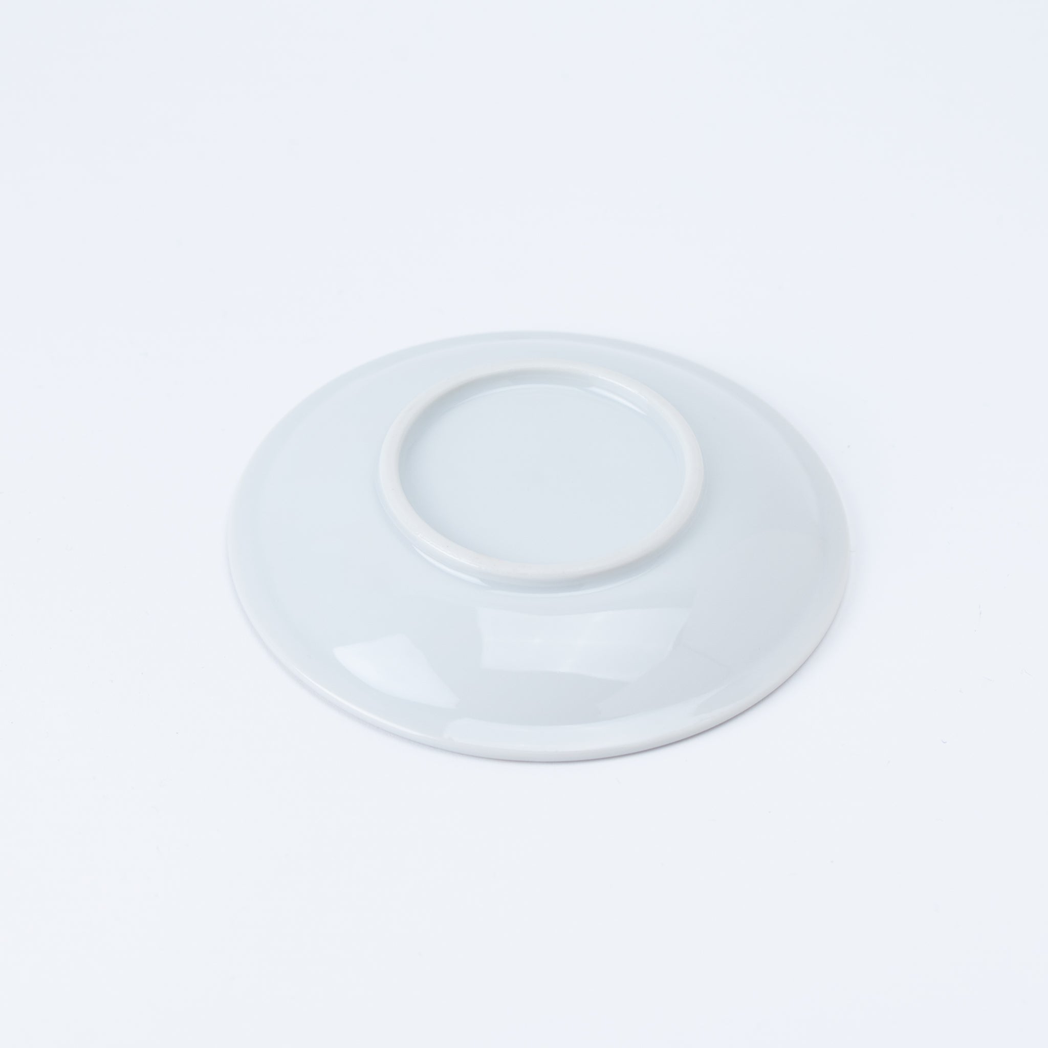 Small Plate with Blue Characters