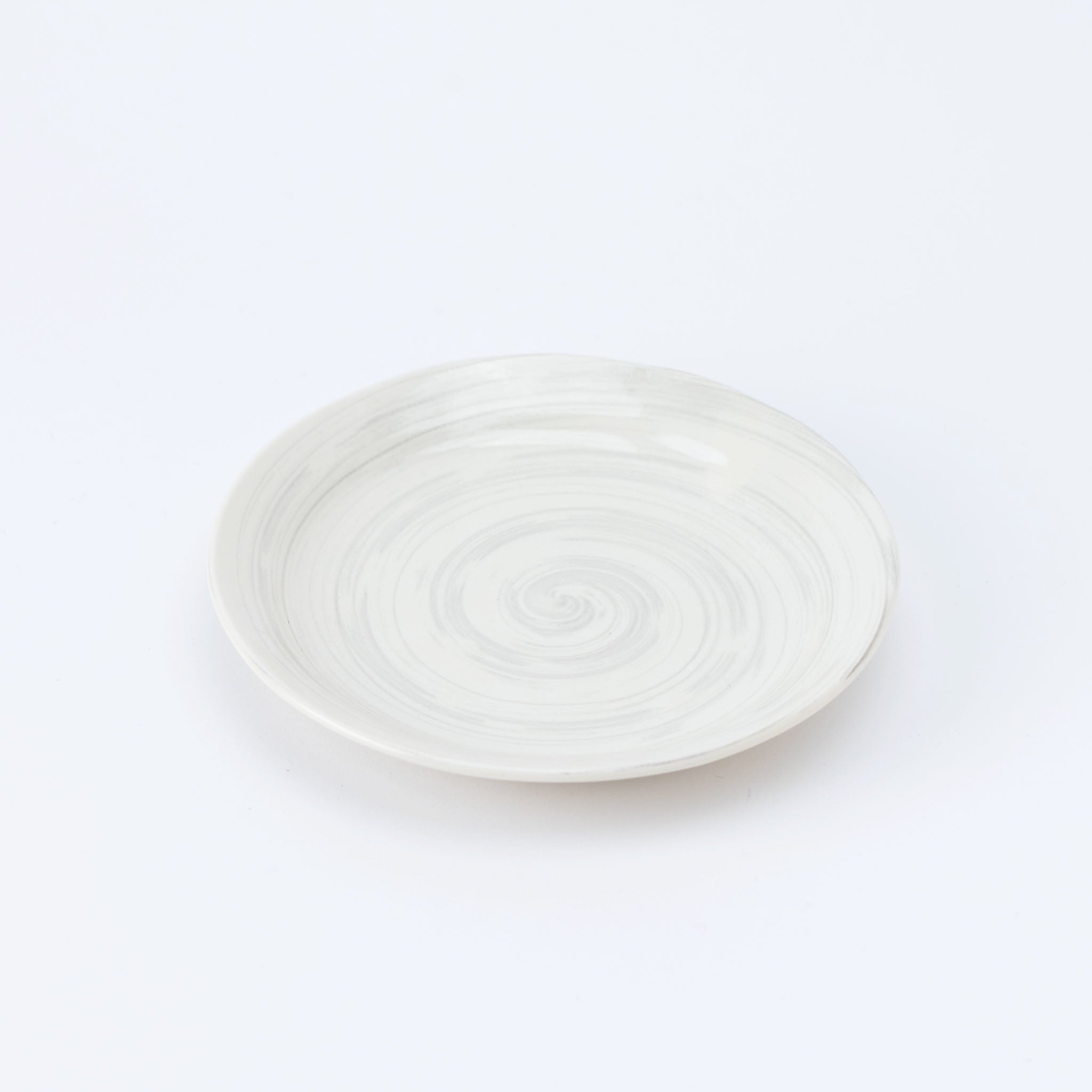 Whirl White Small Plate