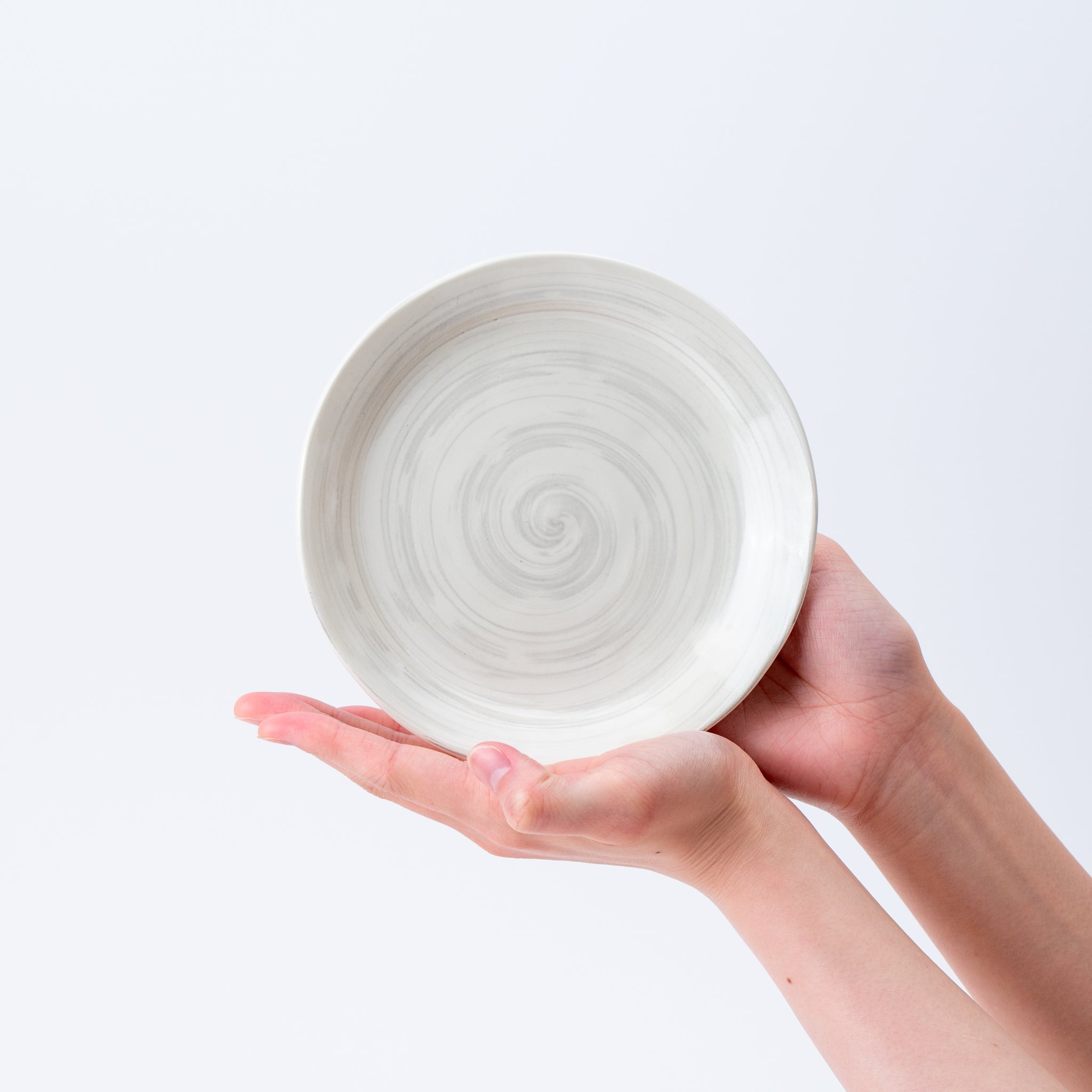 Whirl White Small Plate