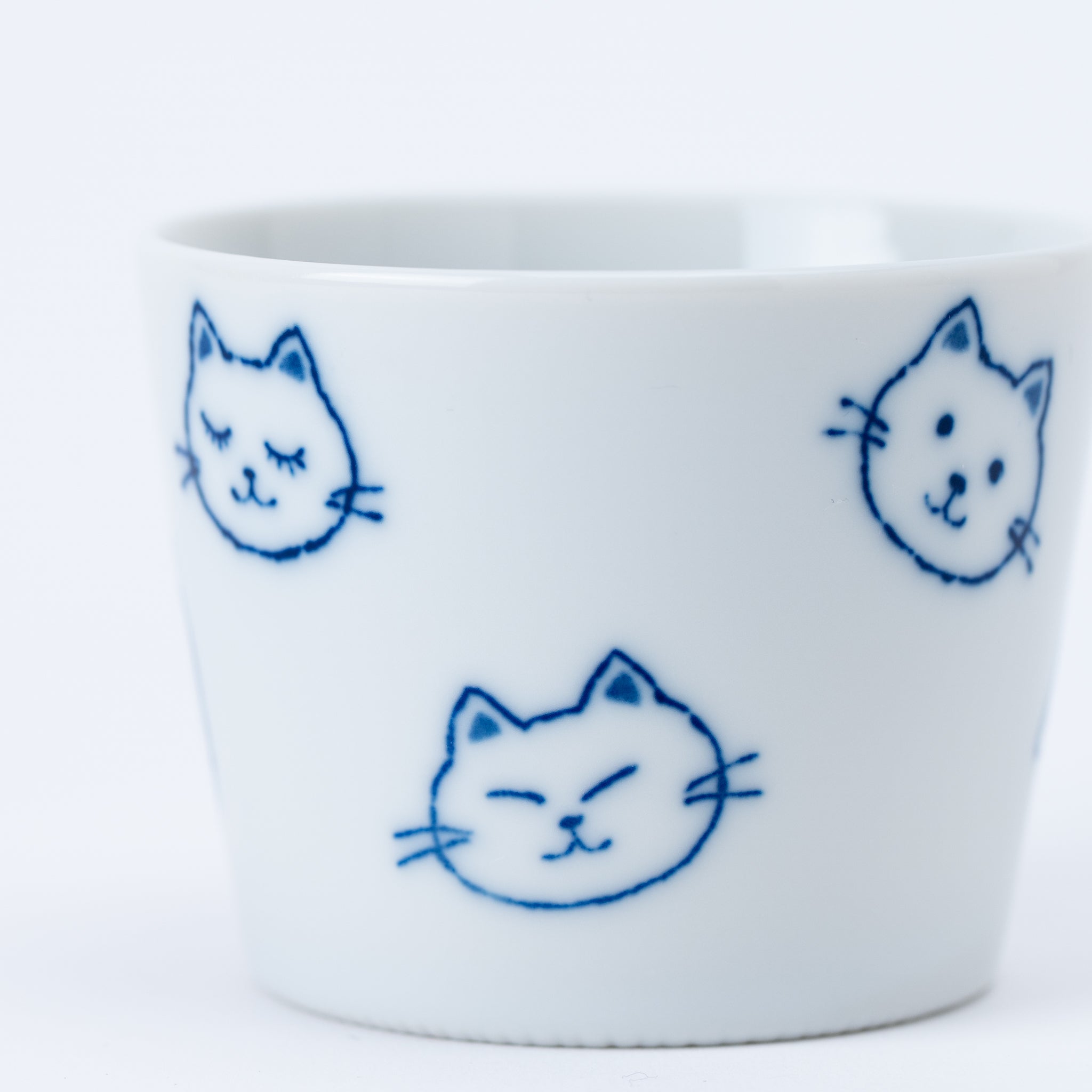 Neko Cat Face Soba Choko Cup