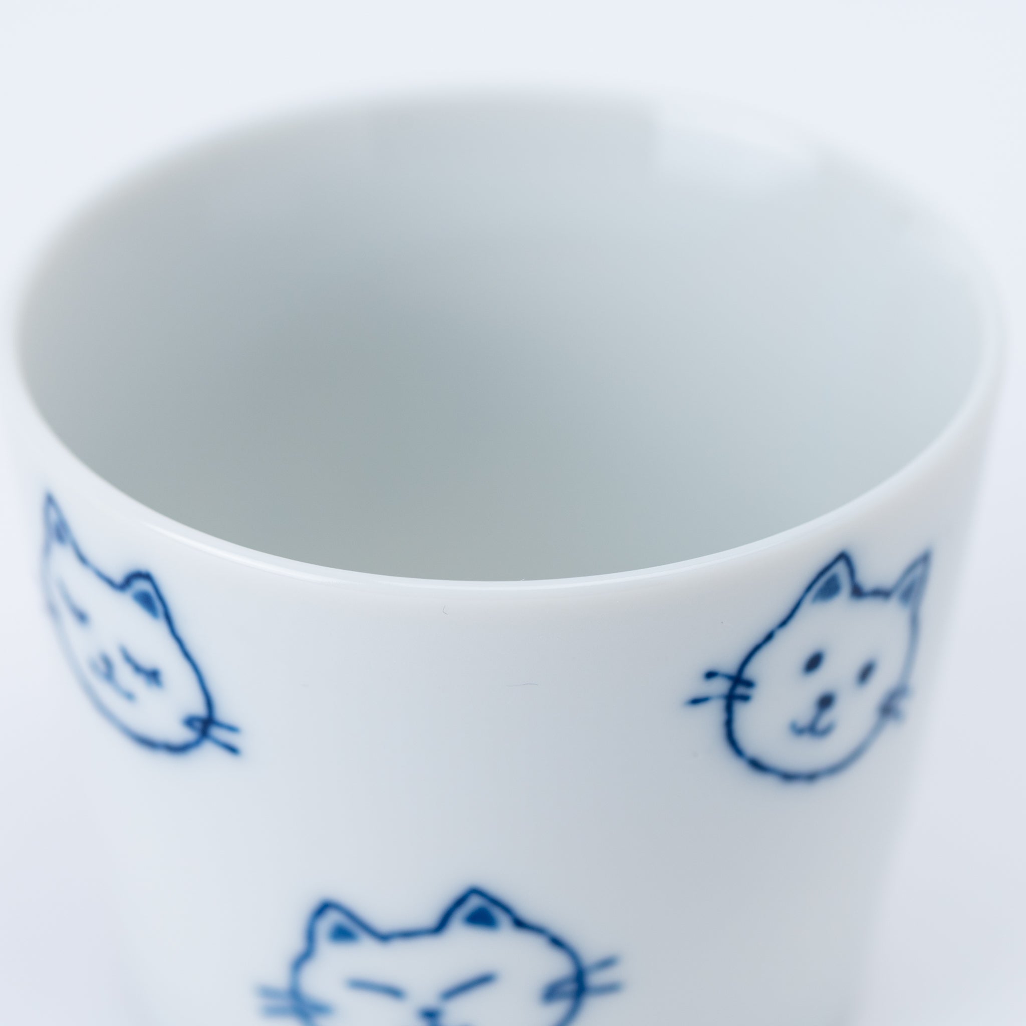 Neko Cat Face Soba Choko Cup