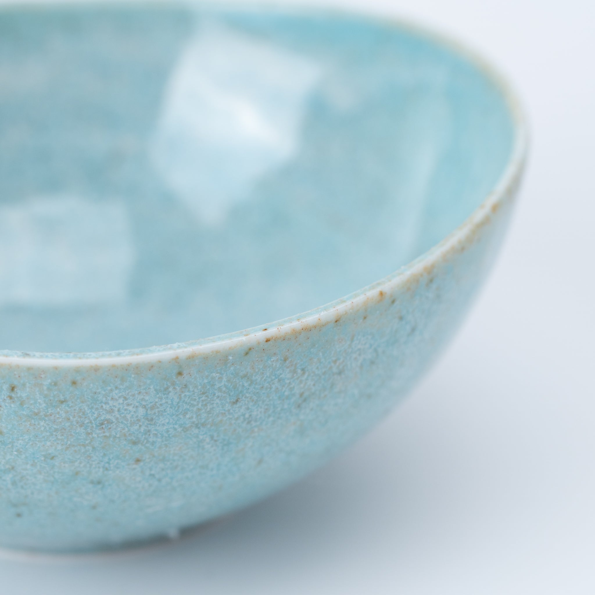 Light Blue Curve Bowl