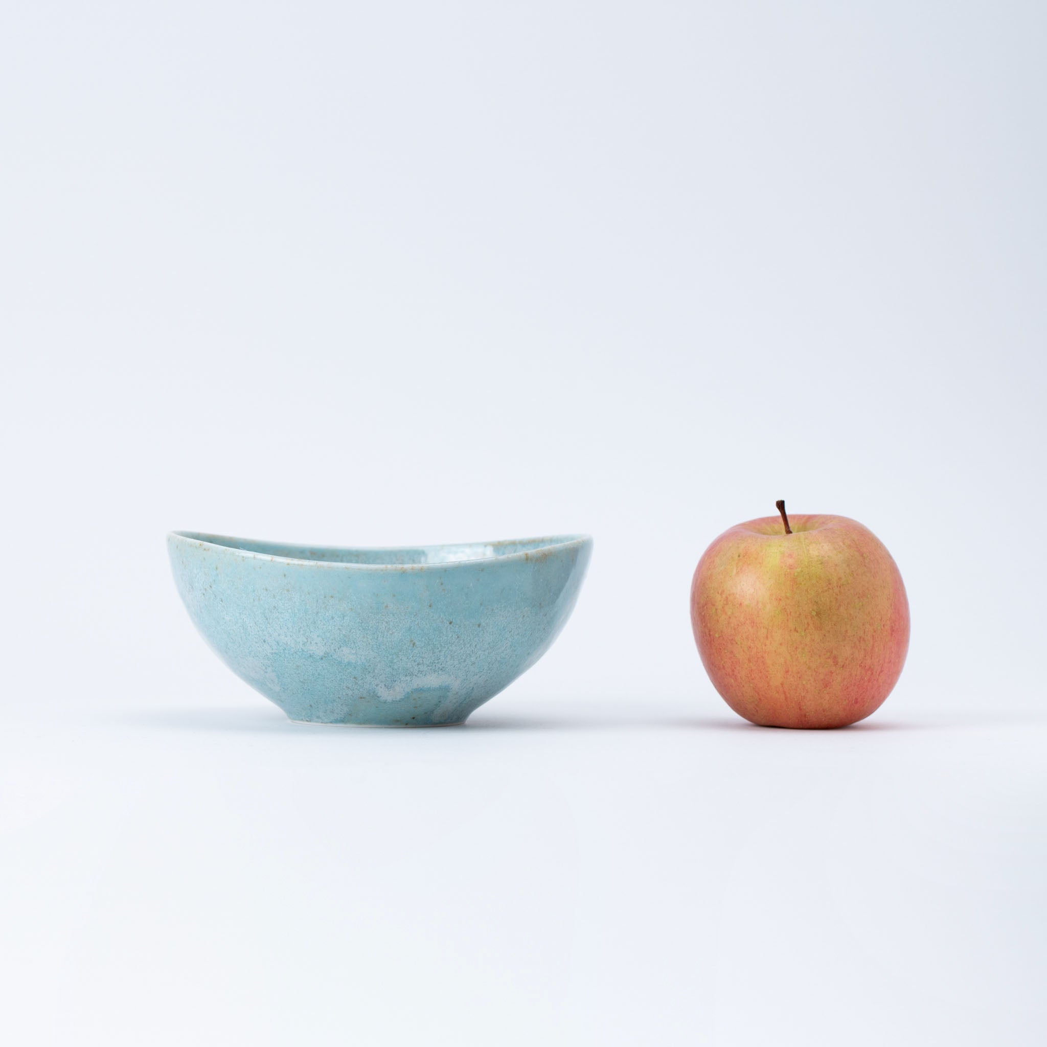 Light Blue Curve Bowl