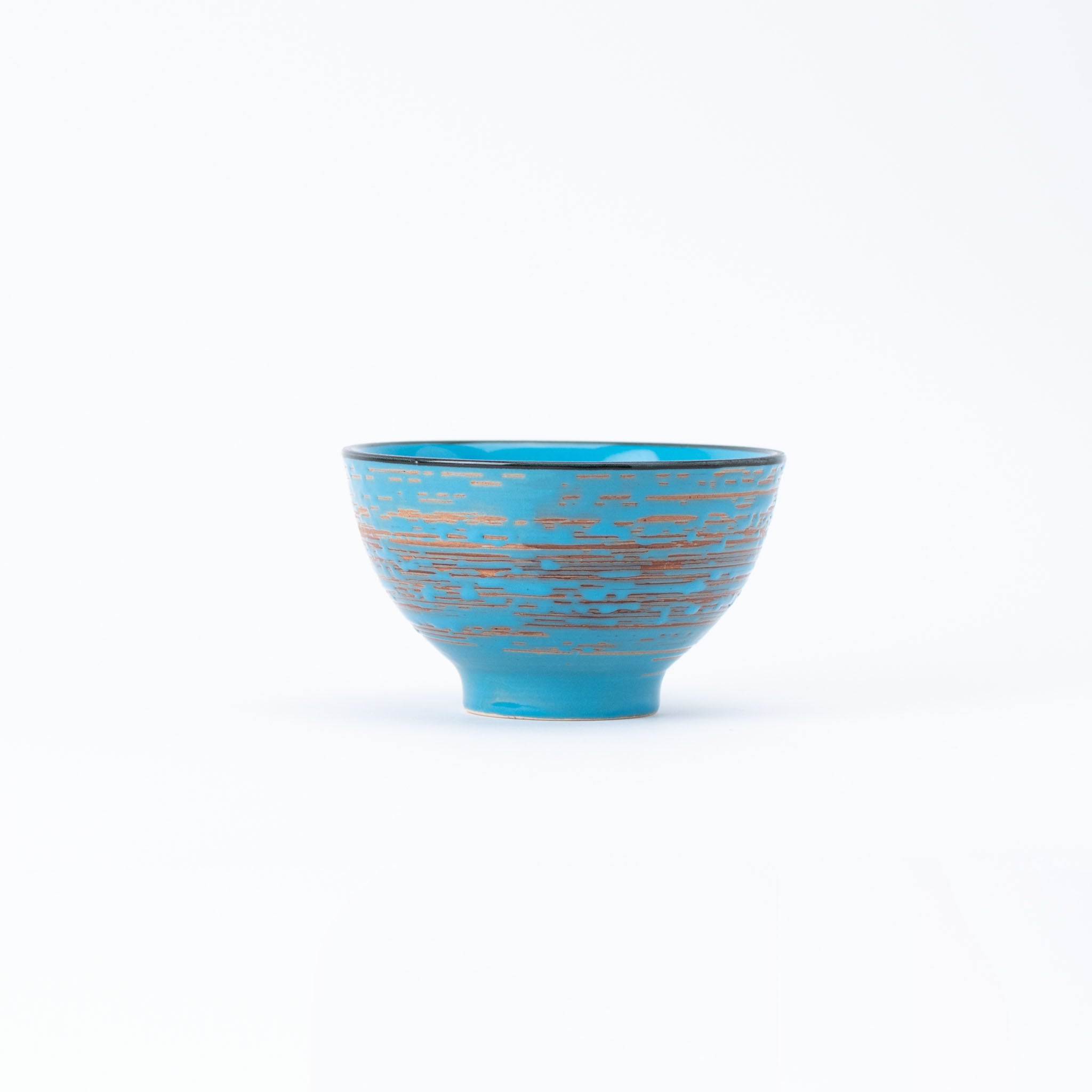 Skyline Blue Stoneware Bowl