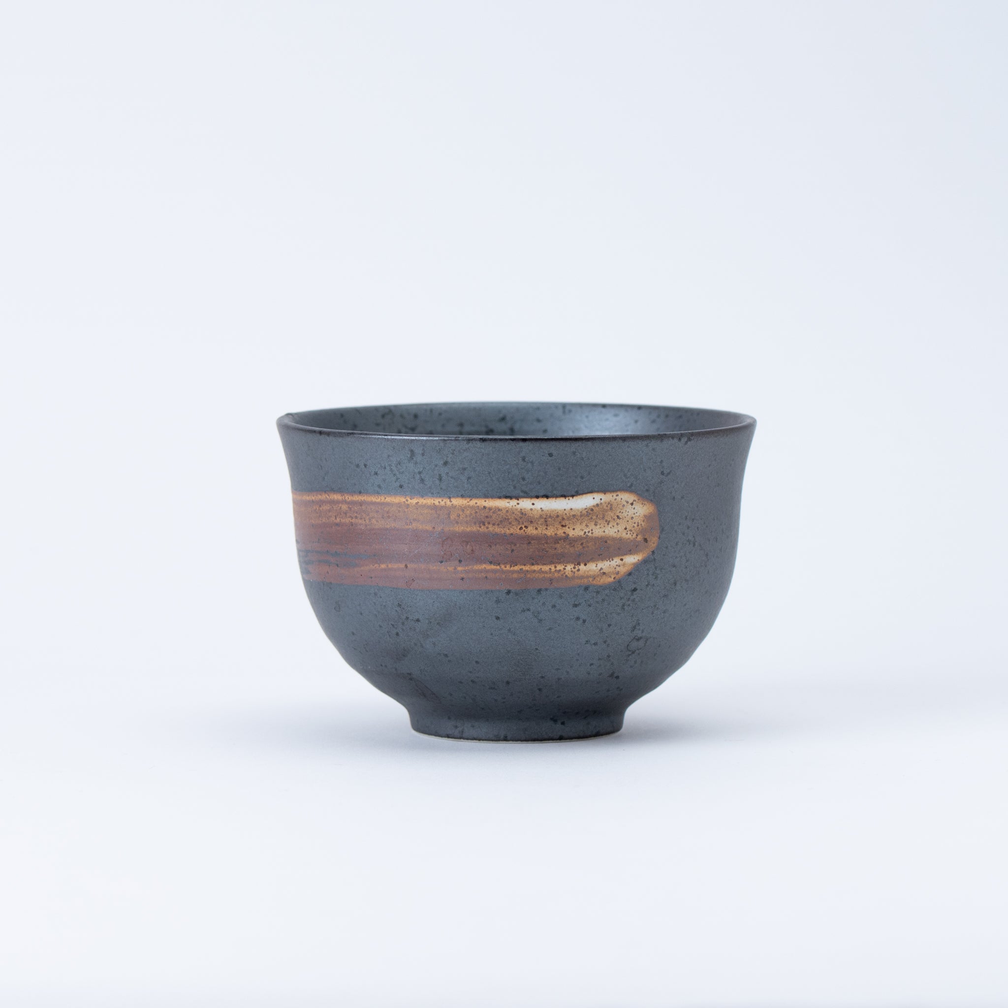 Brushstroke Black Medium Bowl