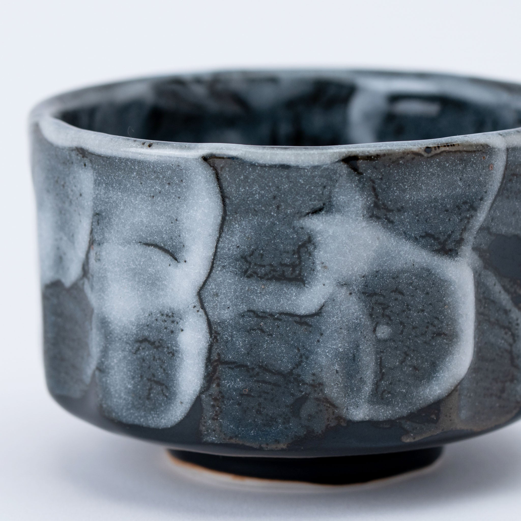 Frosted Charcoal Matcha Bowl