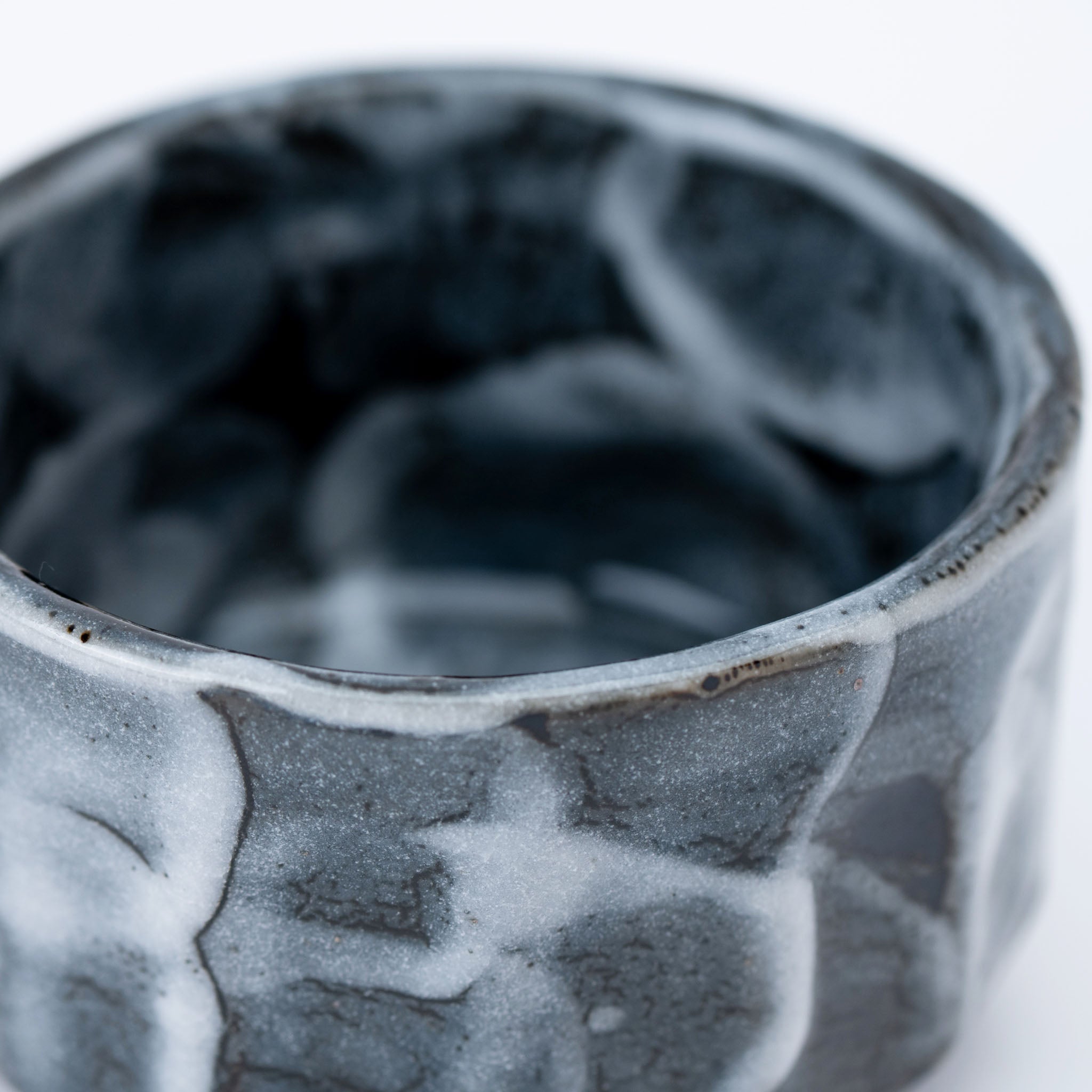 Frosted Charcoal Matcha Bowl