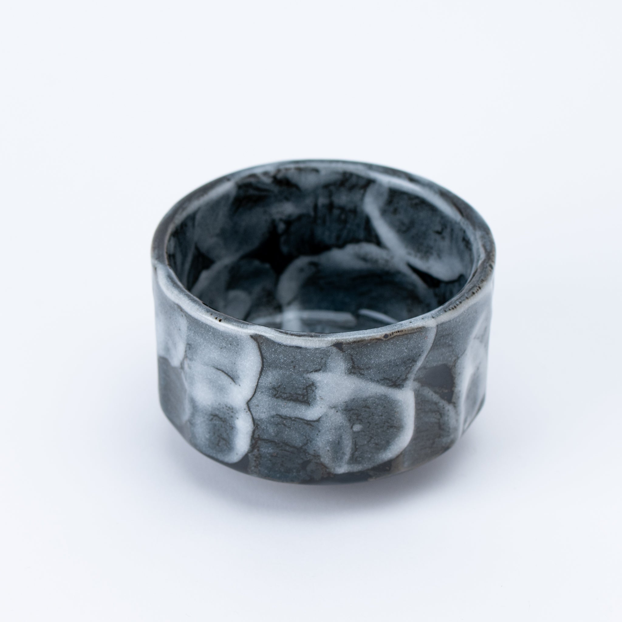 Frosted Charcoal Matcha Bowl