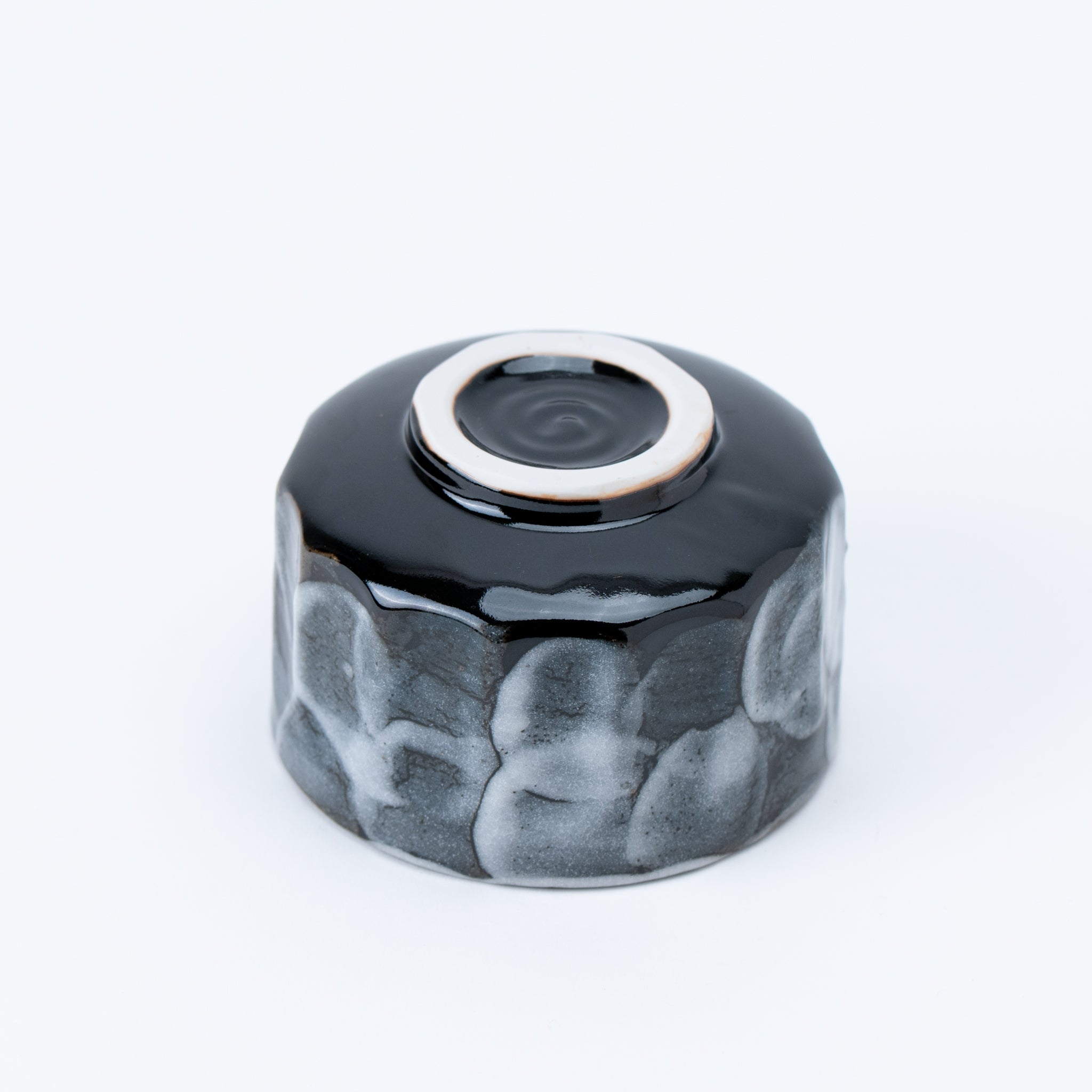 Frosted Charcoal Matcha Bowl