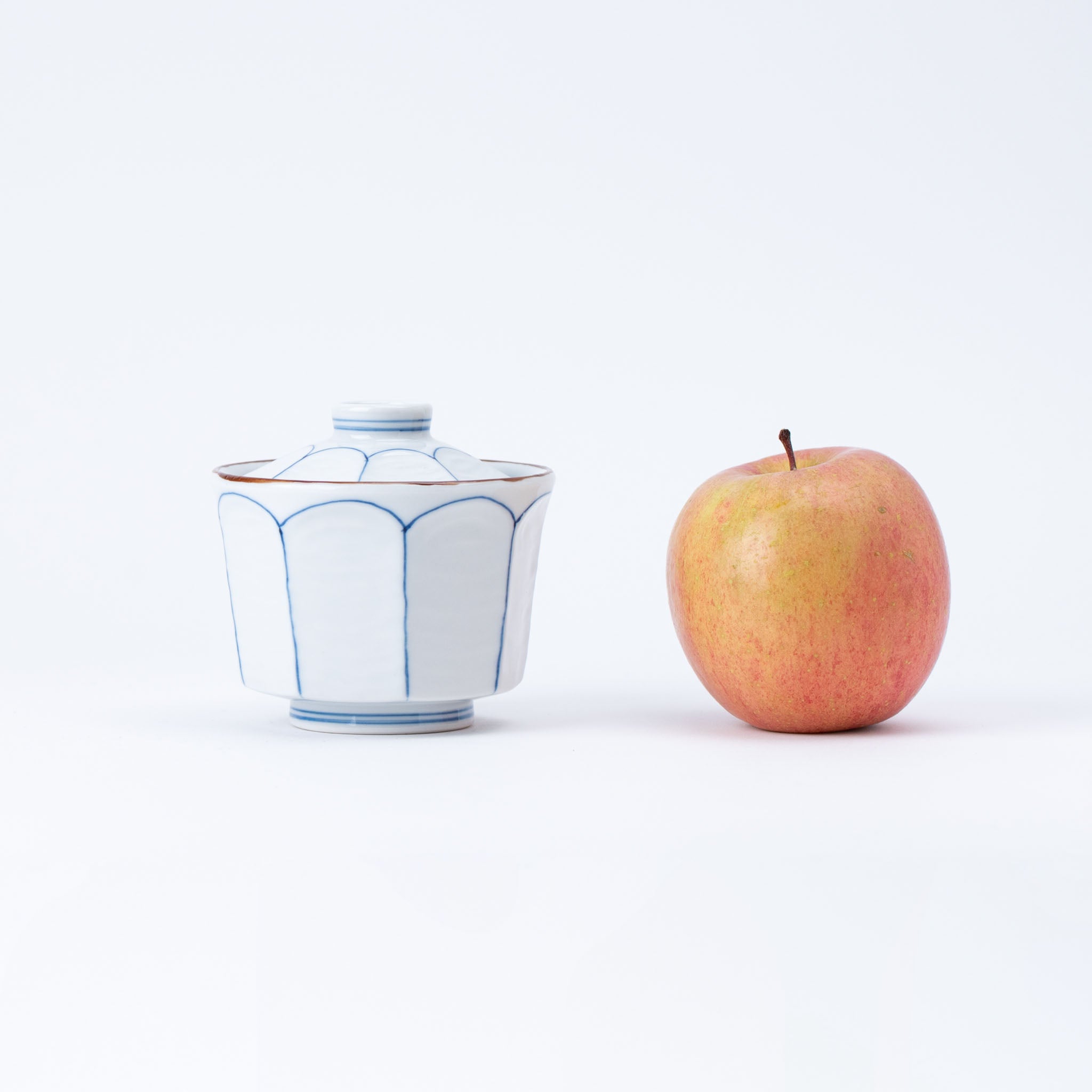 Stripe Lidded Steamed Bowl