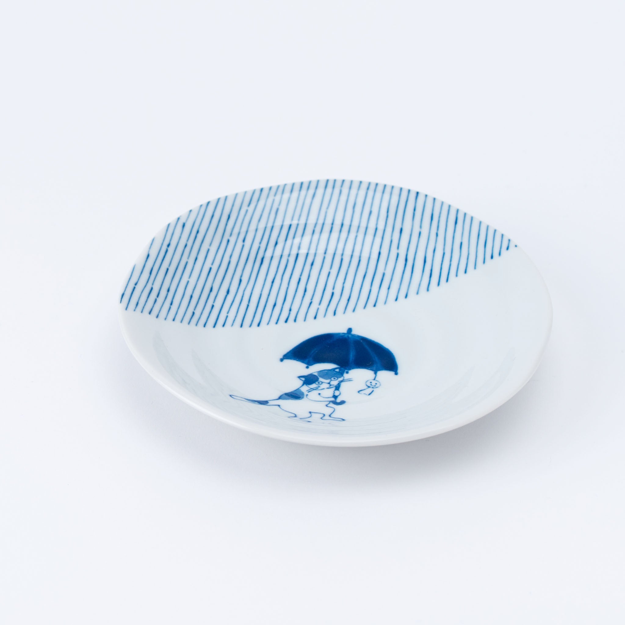 'Cat's Rain Shelter' Small Plate