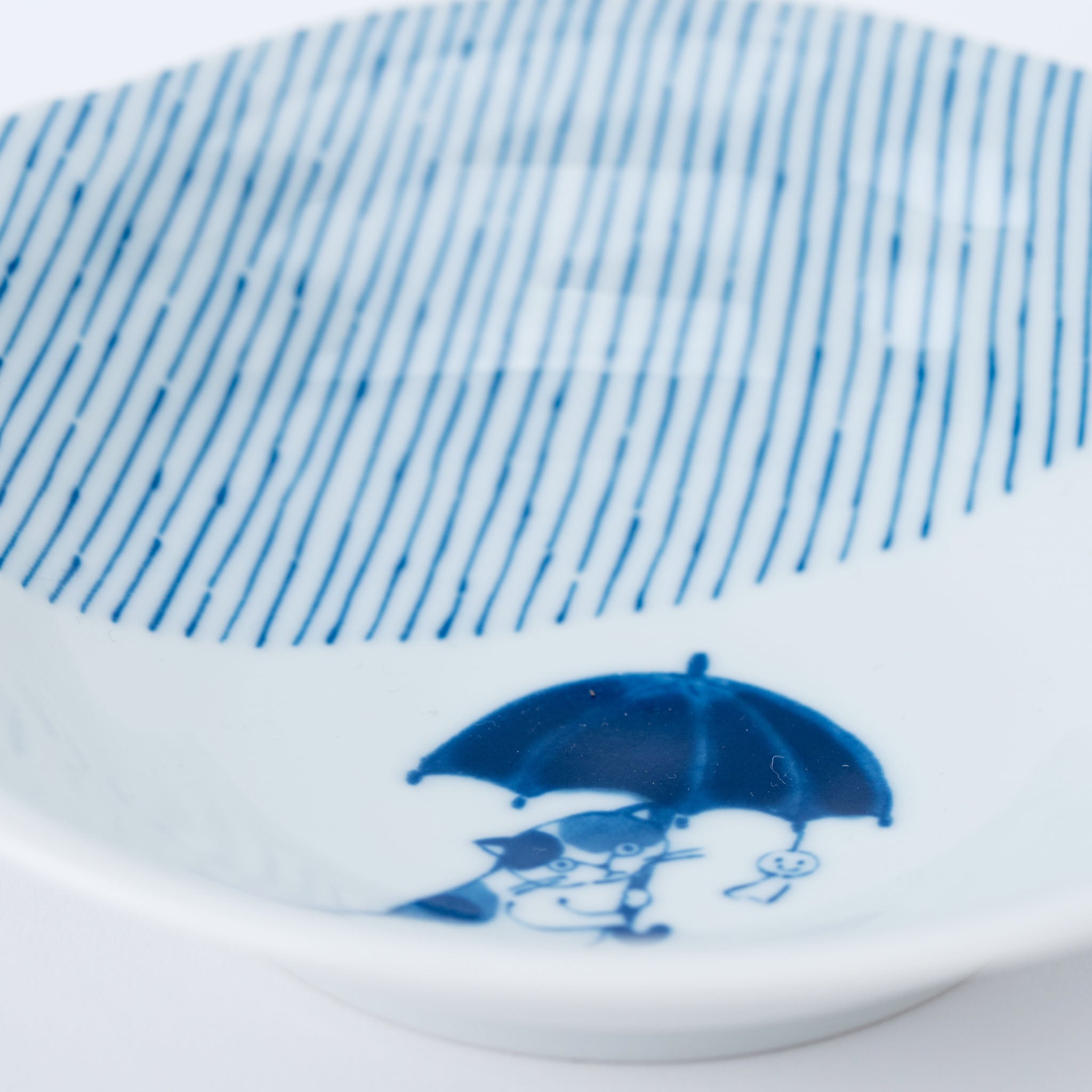 Rainy Day Cat Small Bowl