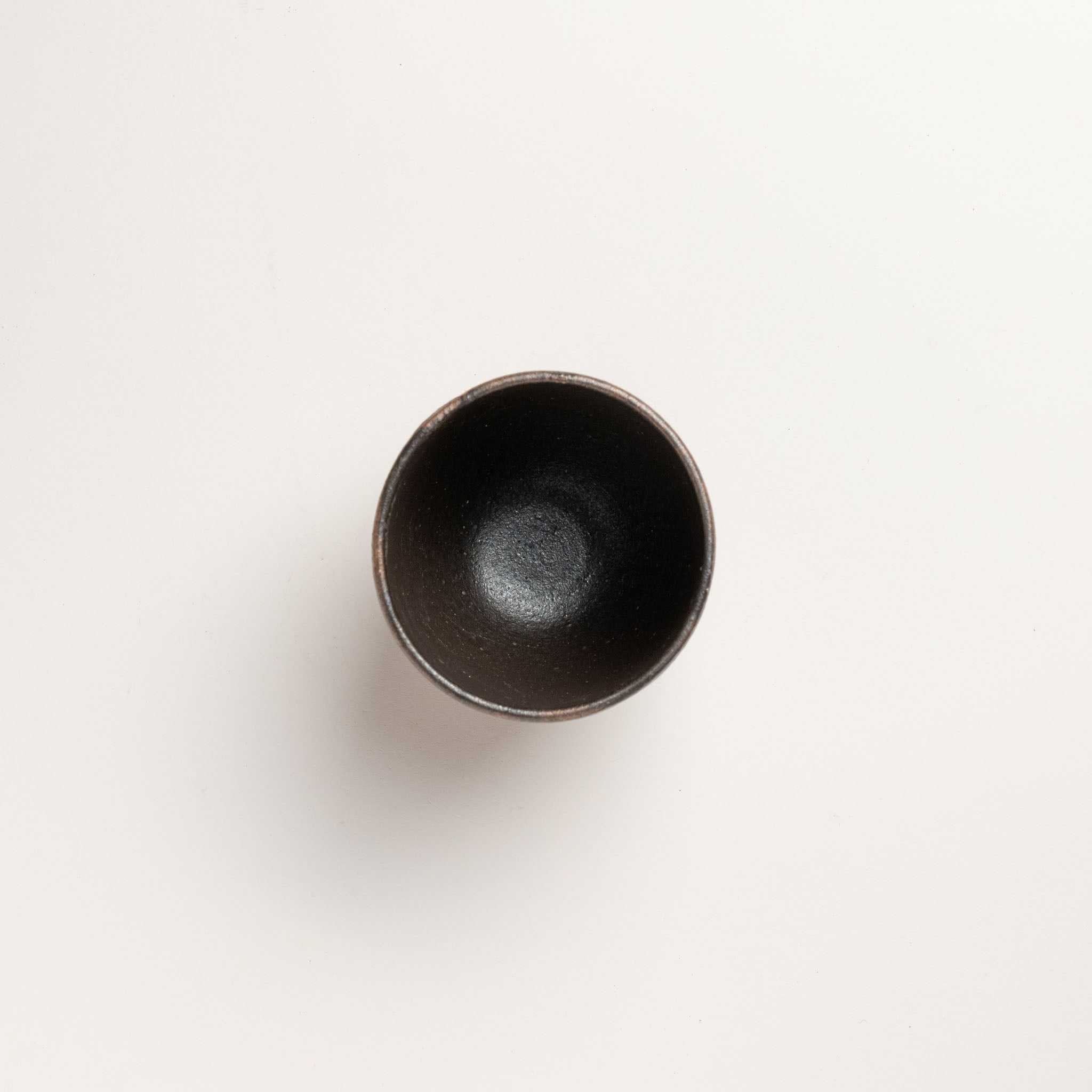 Handcrafted Shigaraki Ware Iron Rust Yunomi Teacup