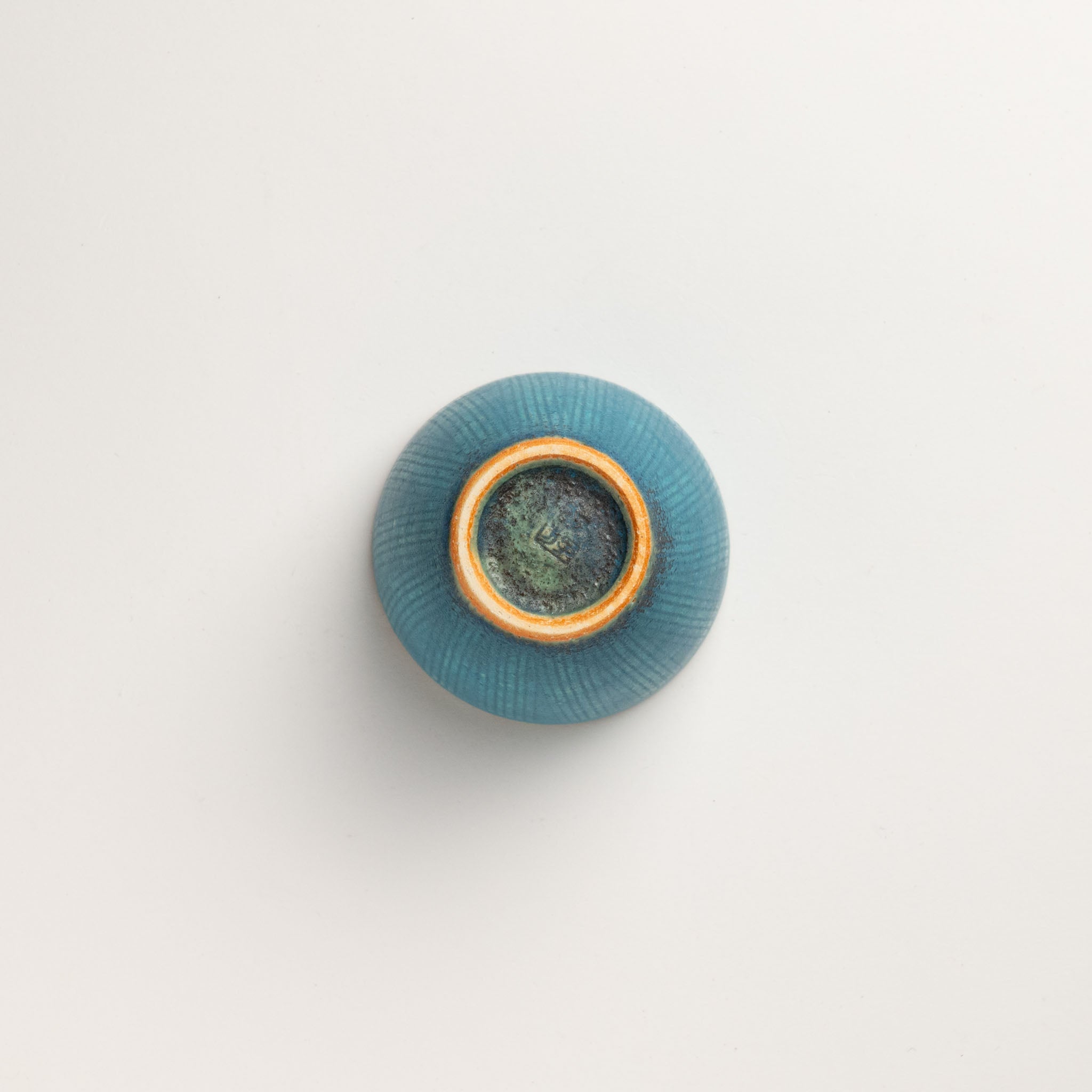 Turquise Blue Yunomi Teacup