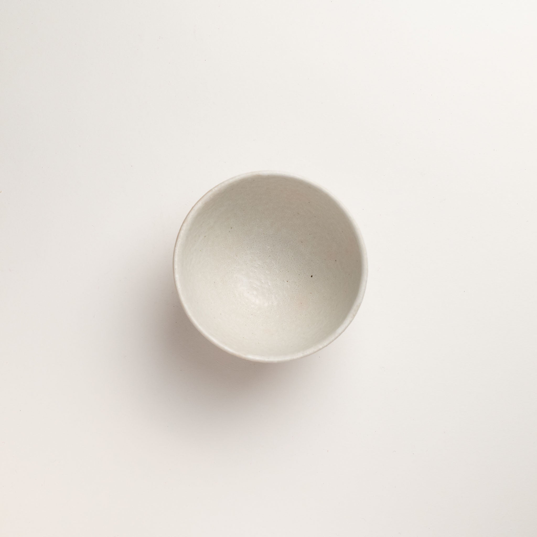 White Combed Rice Bowl