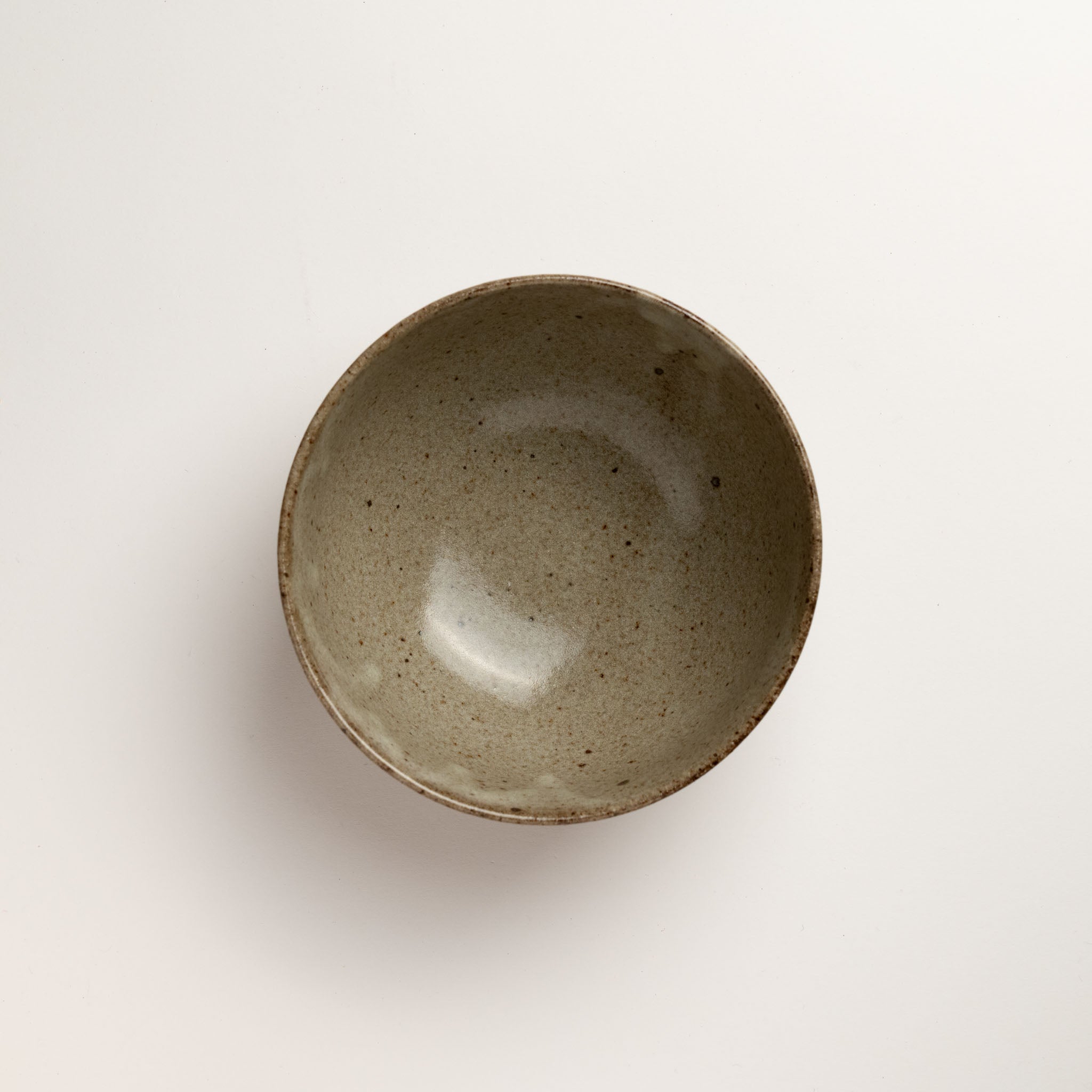 Grey Glaze Carving Donburi Bowl
