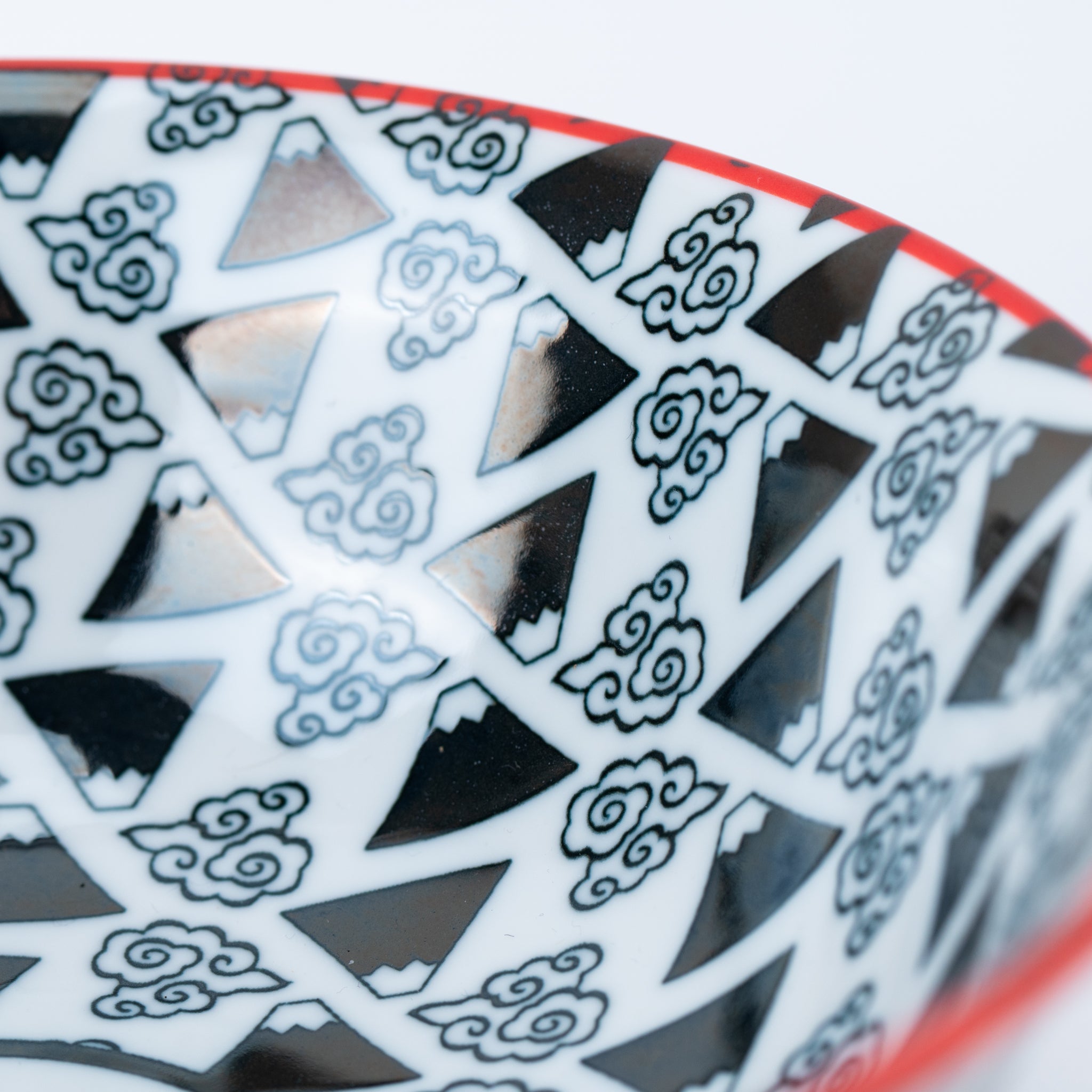 Mount Fuji Cloud Donburi Bowl