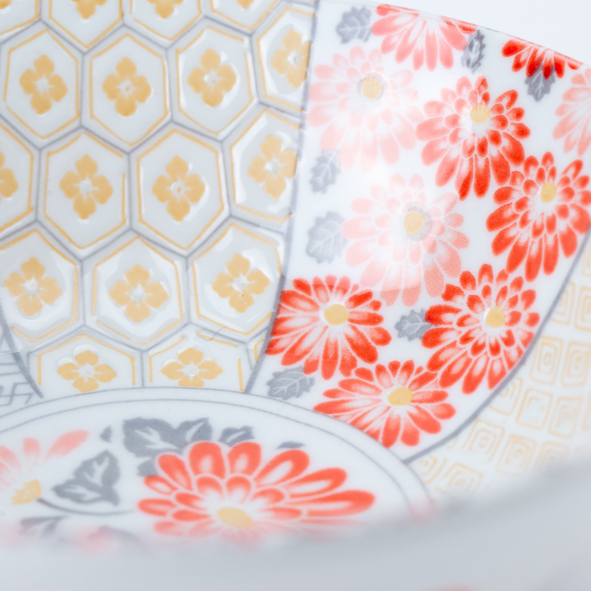 Pink Flower Petal Donburi Bowl