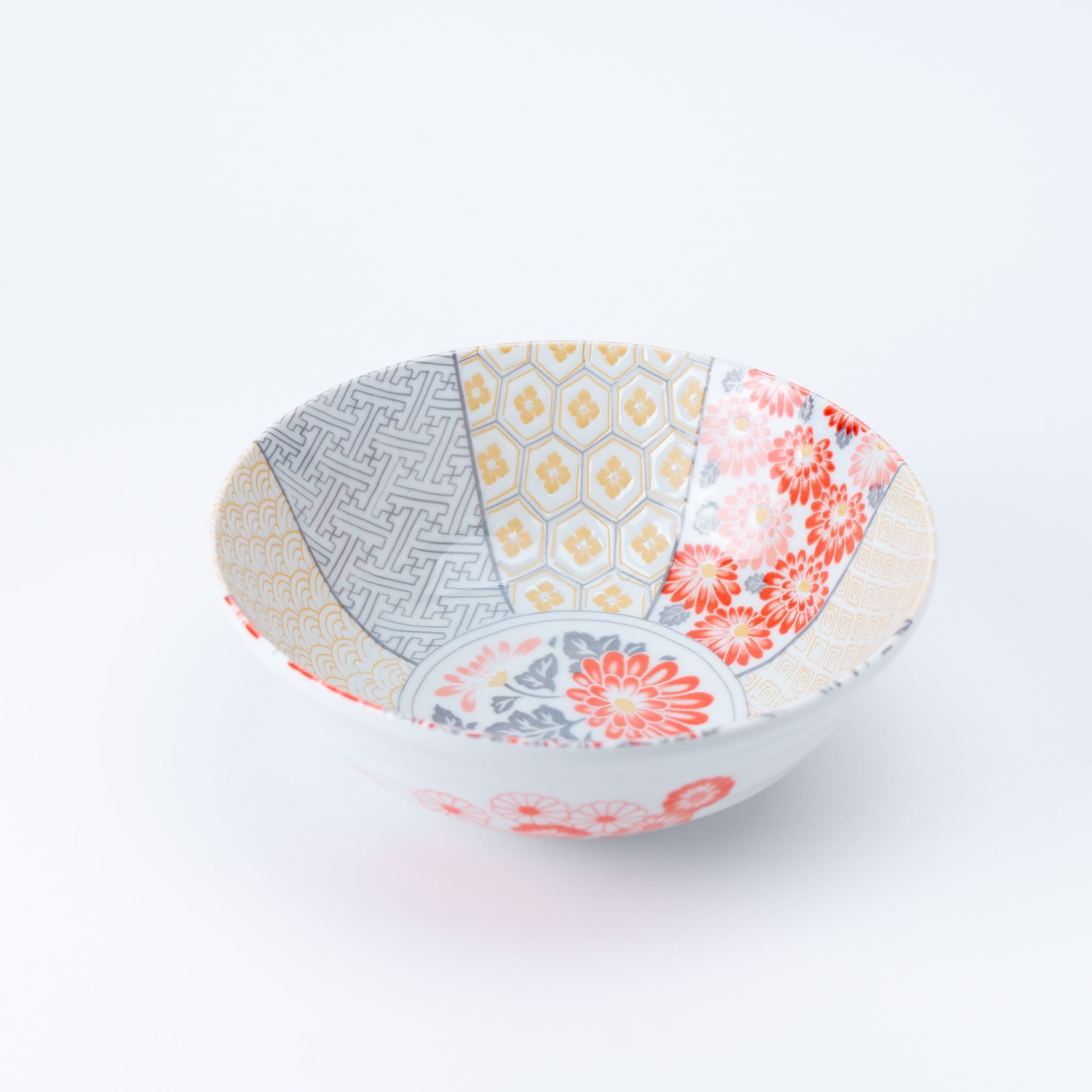Pink Flower Petal Donburi Bowl