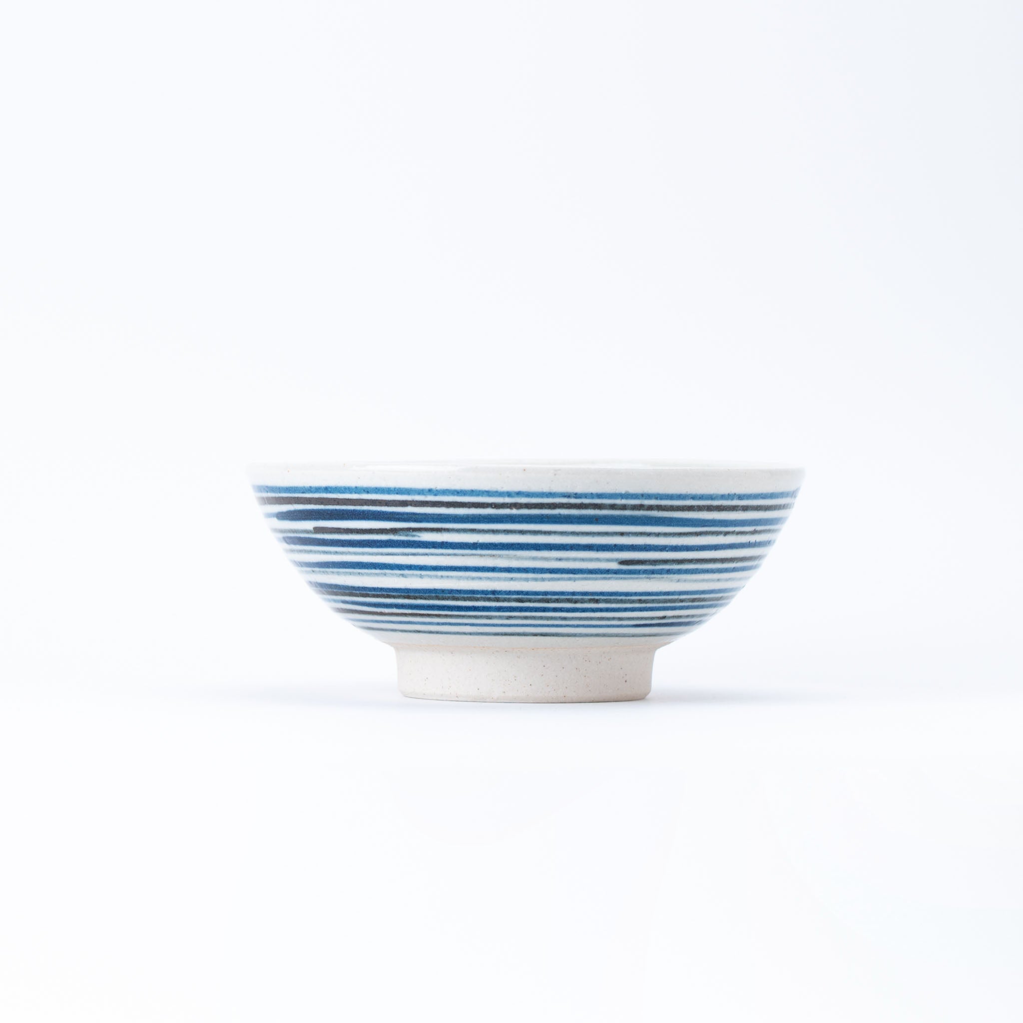 Blue Striped Donburi Bowl