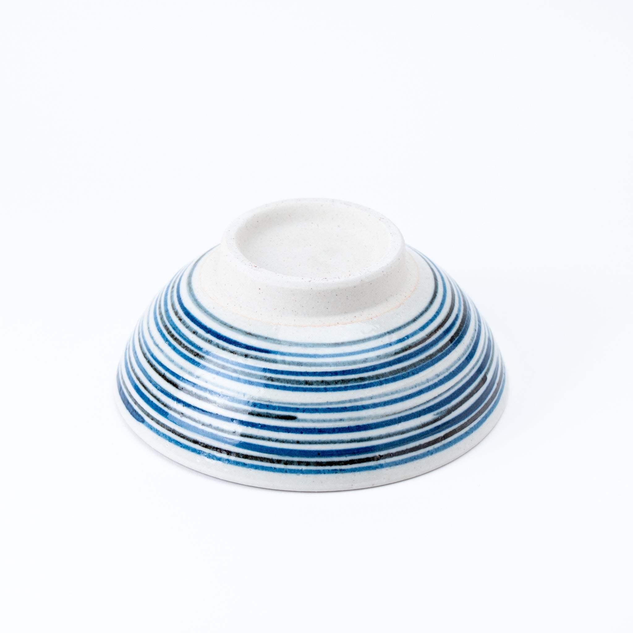 Blue Striped Donburi Bowl