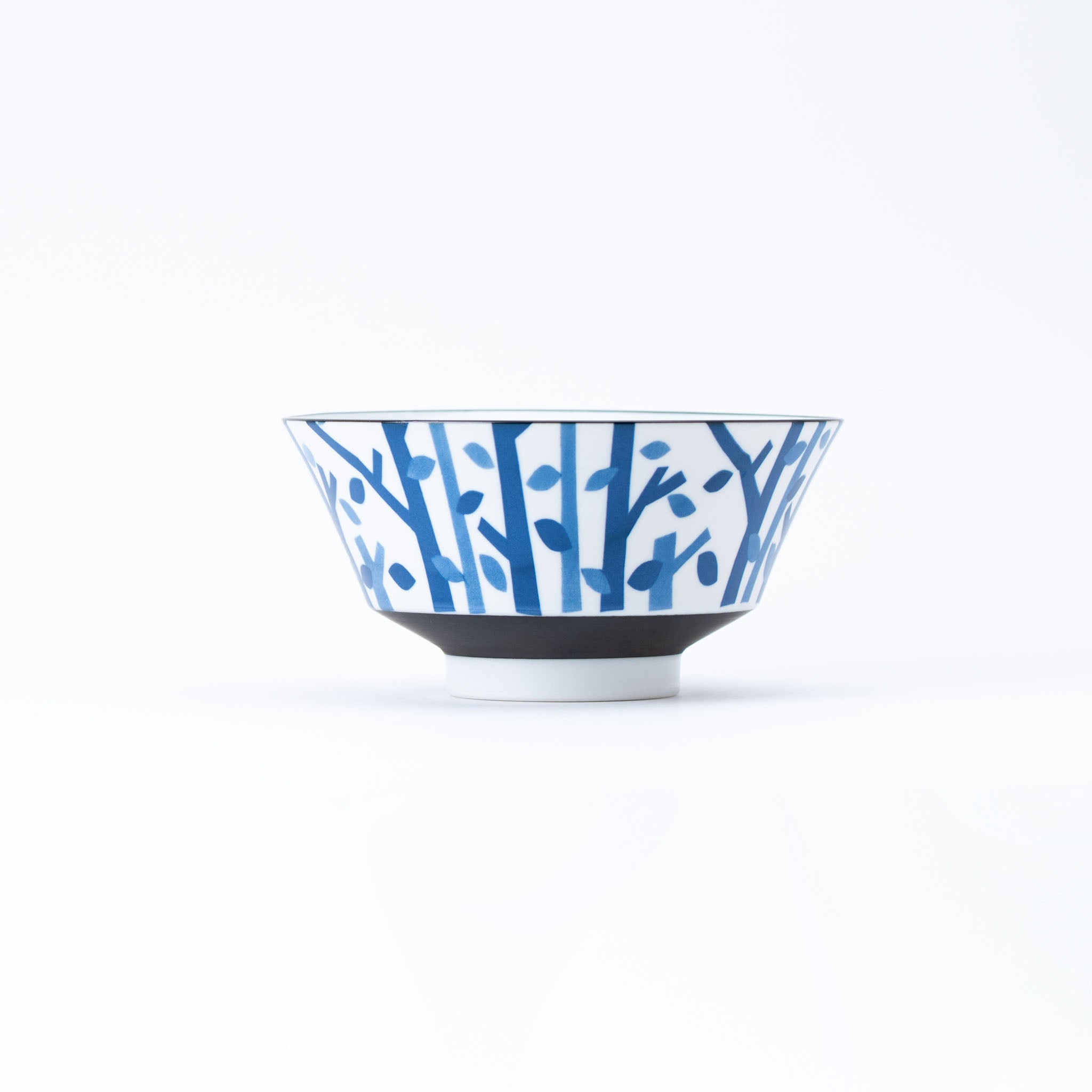 Blue Tree Branch Donburi Bowl