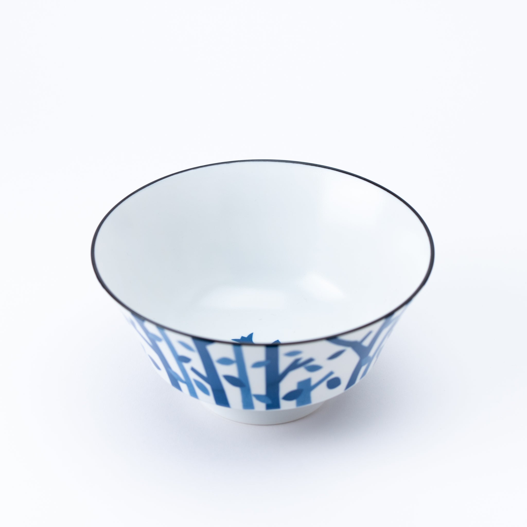 Blue Tree Branch Donburi Bowl