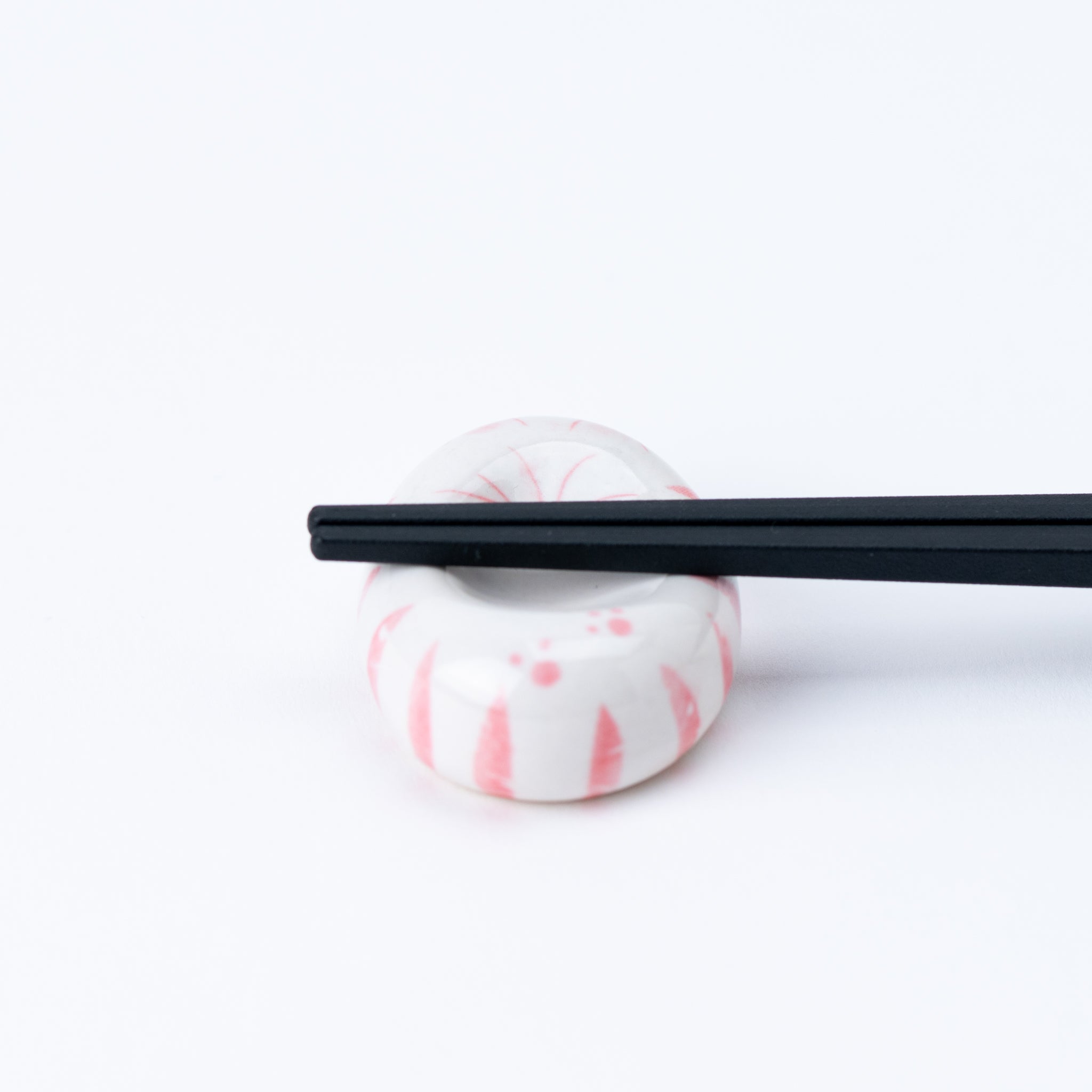 Pink Napping Cat Chopstick Rest