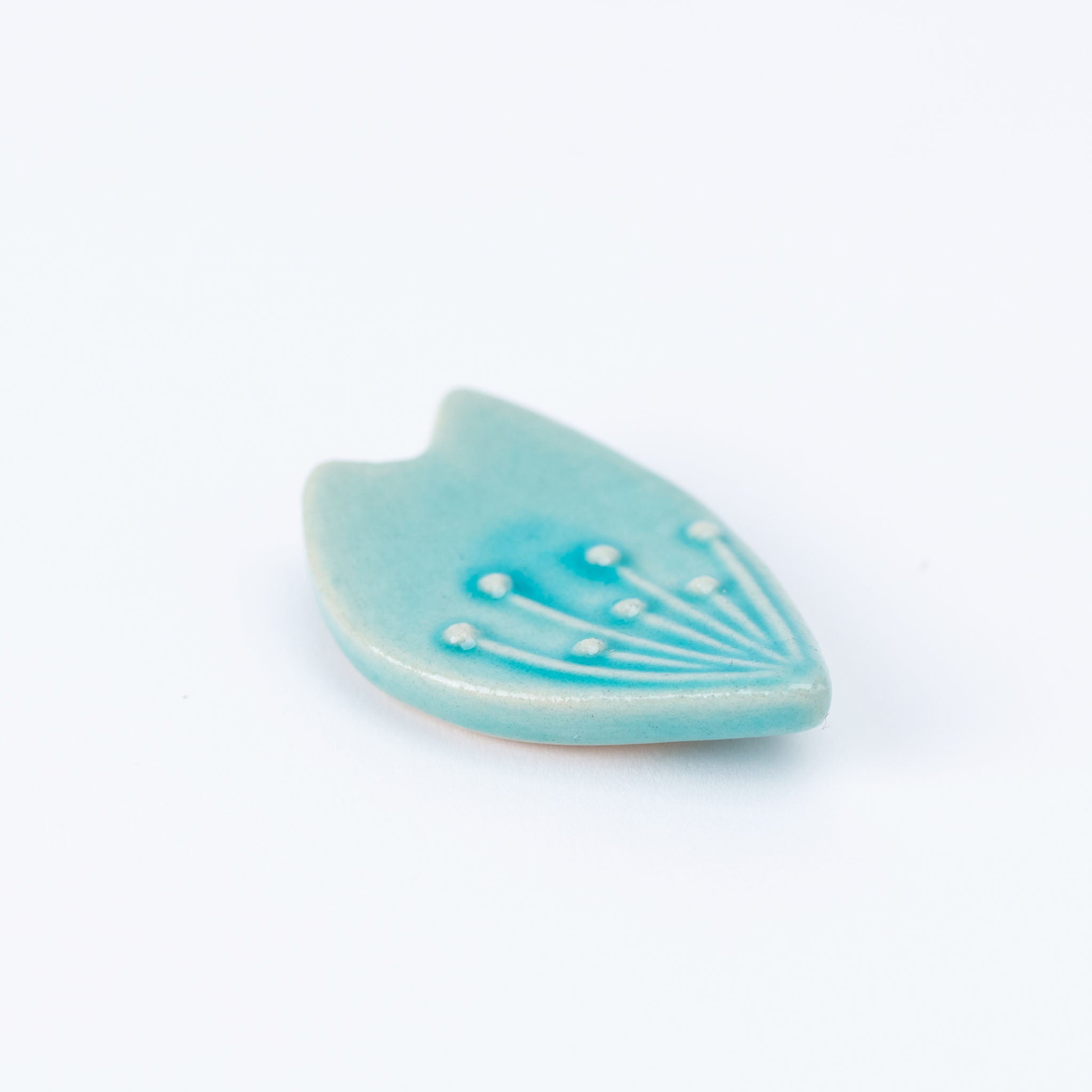Turquoise Petal Chopstick Rest