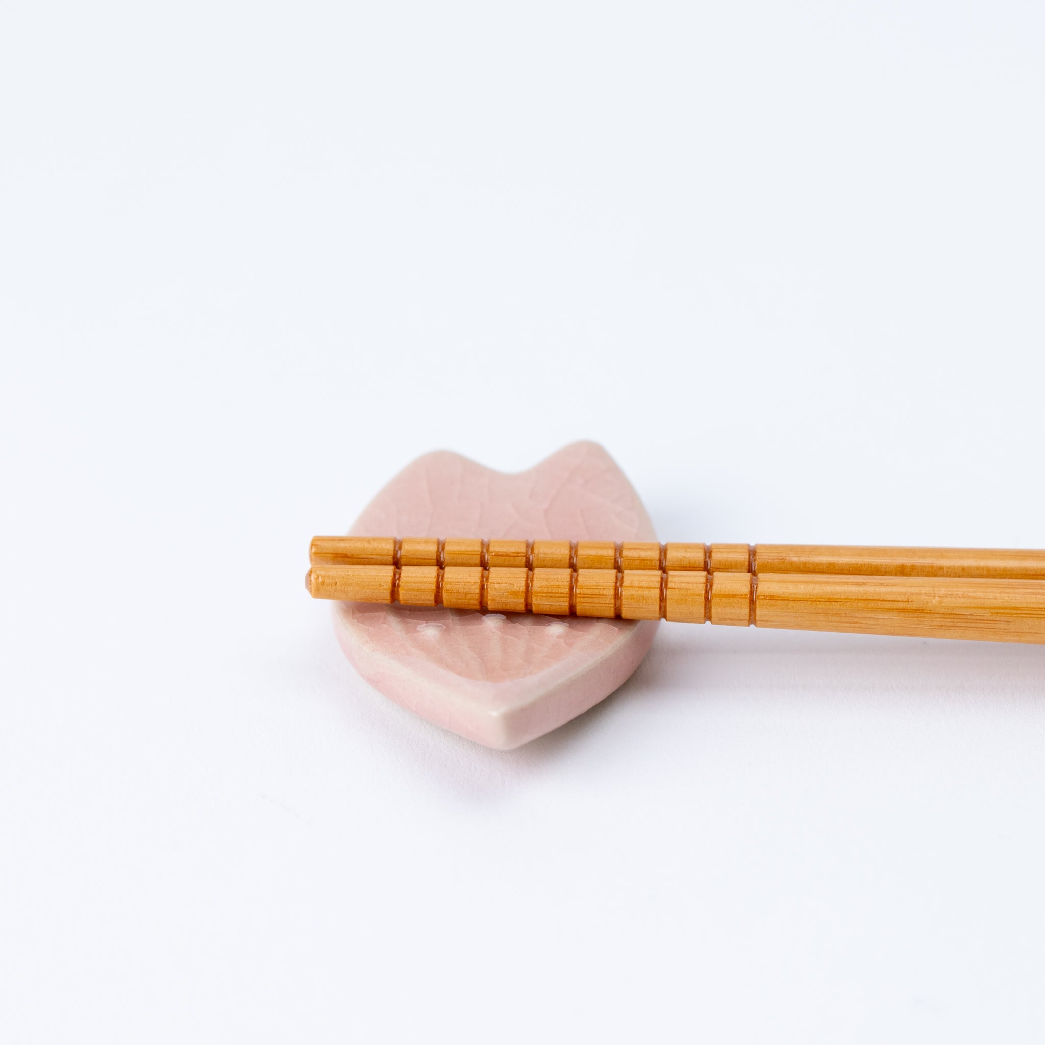 Pink Petal Chopstick Rest