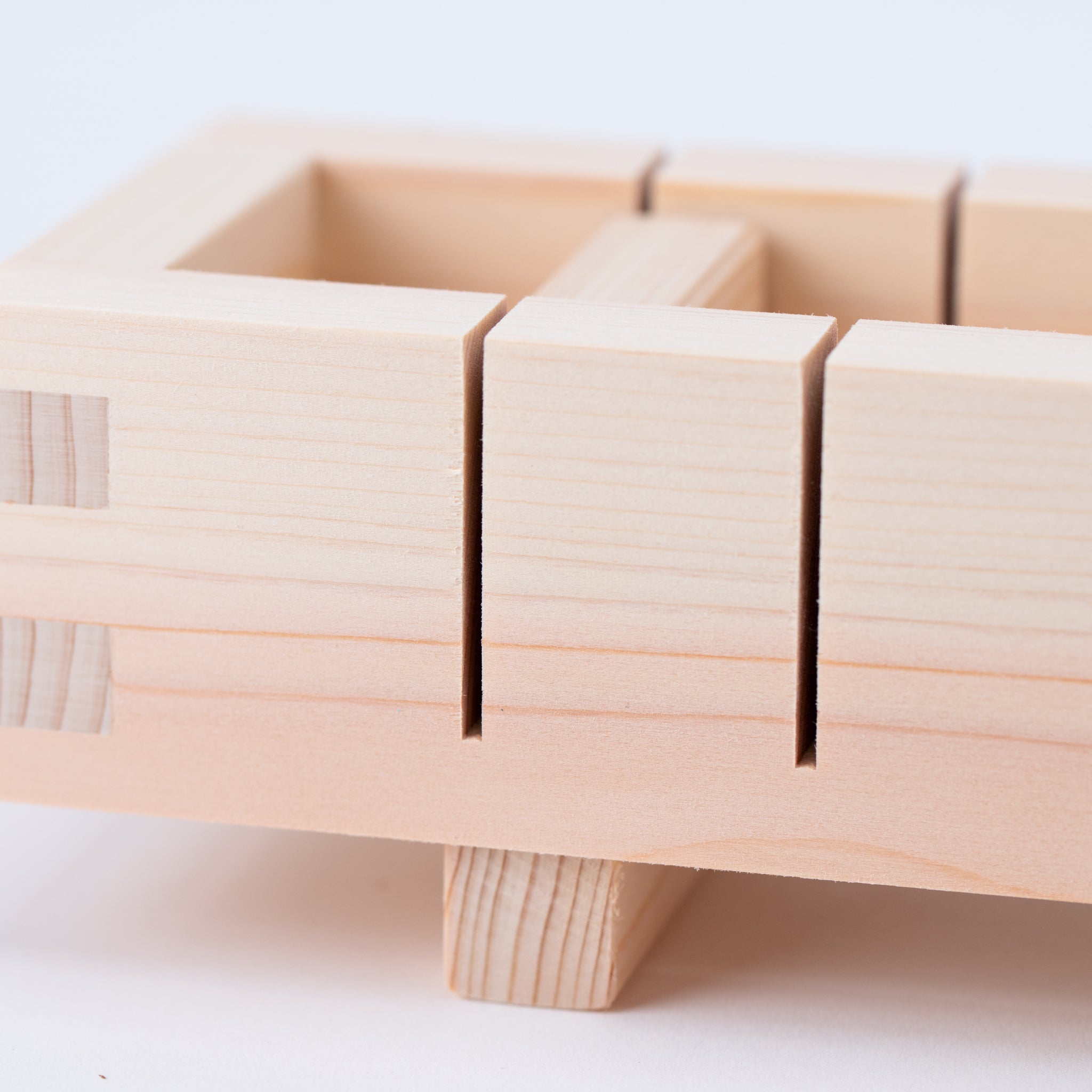 Hinoki Oshizushi Press — Rectangular Type