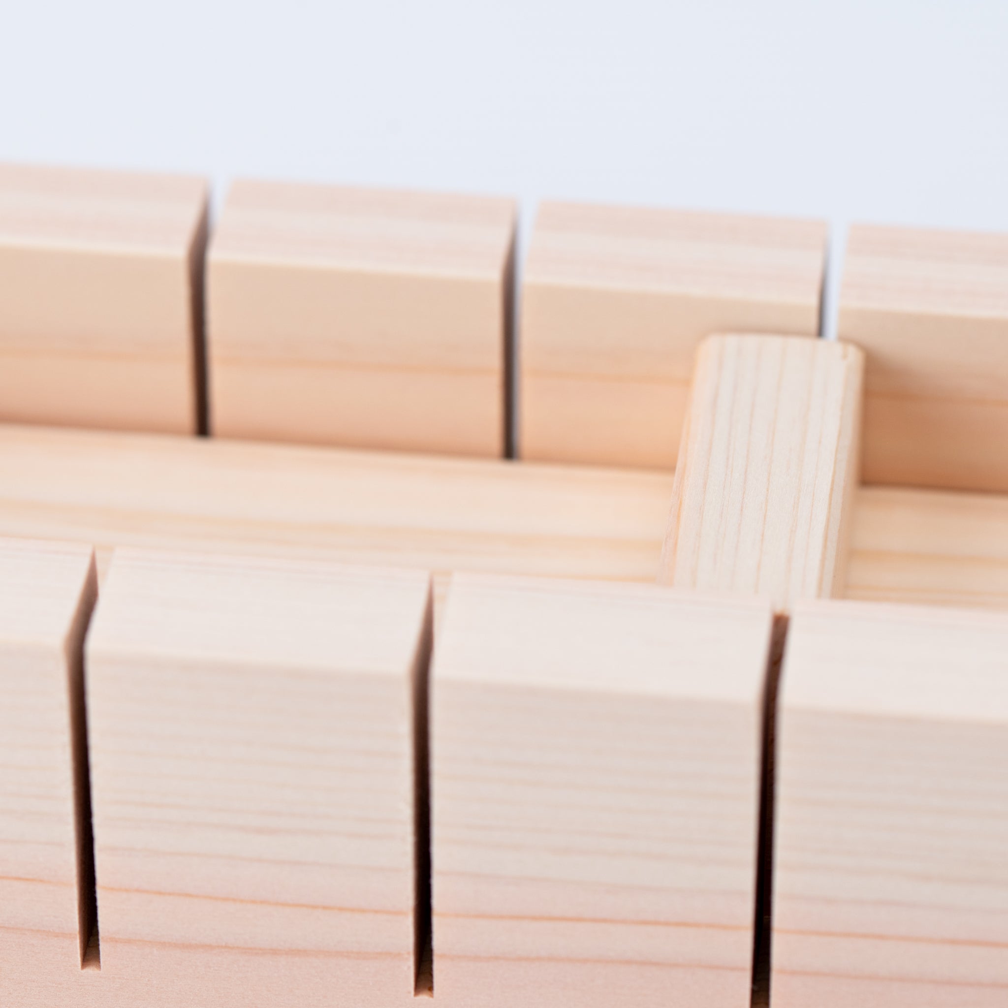 Hinoki Oshizushi Press — Rectangular Type