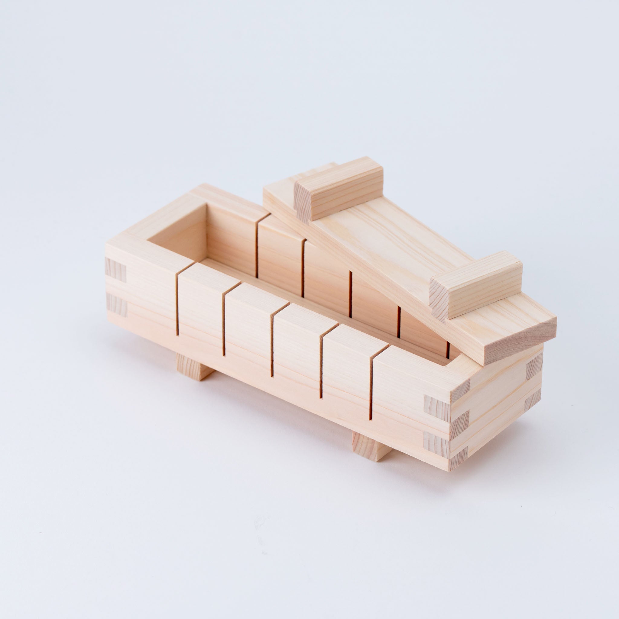 Hinoki Oshizushi Press — Rectangular Type