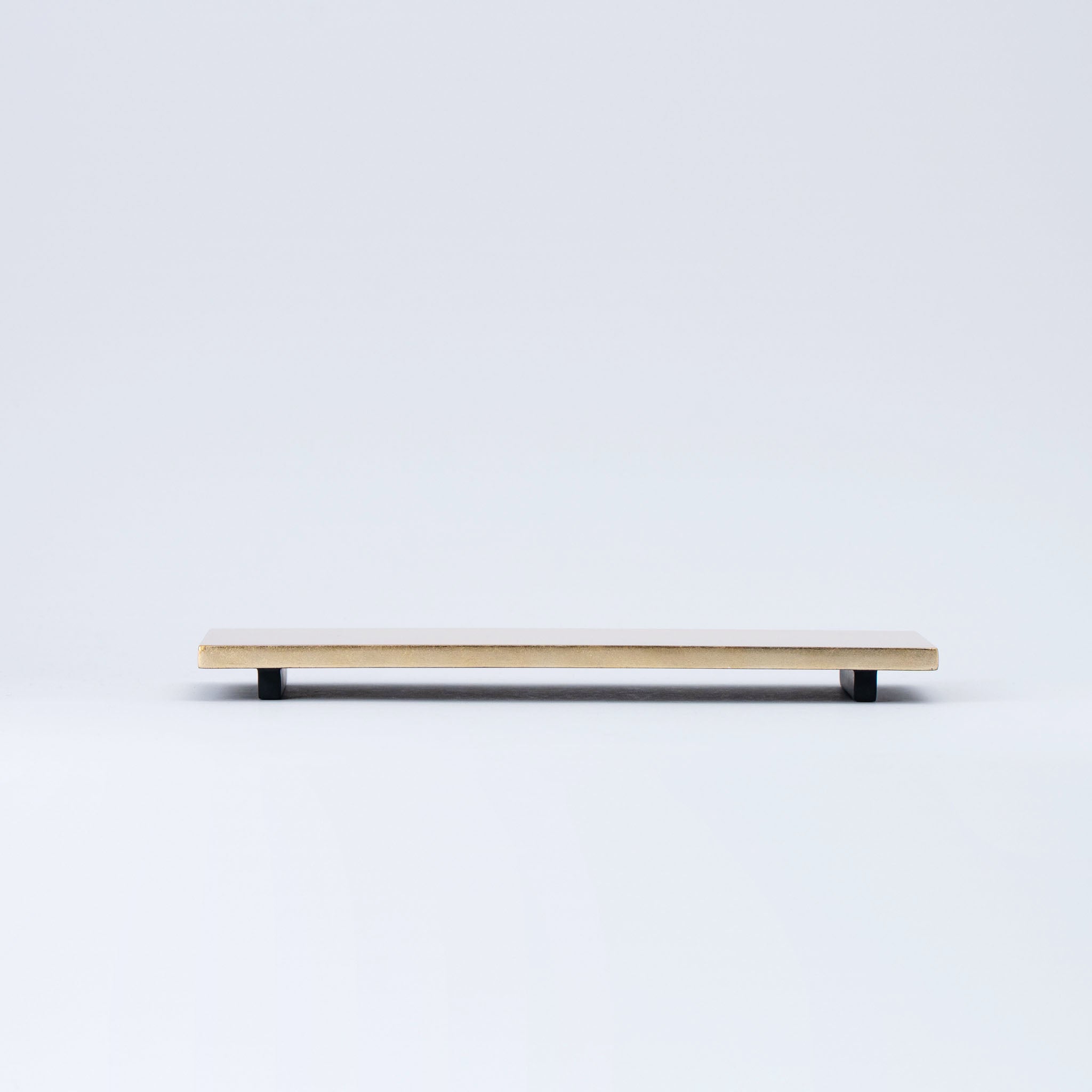 Gold Leaf Finish Sushi Plate