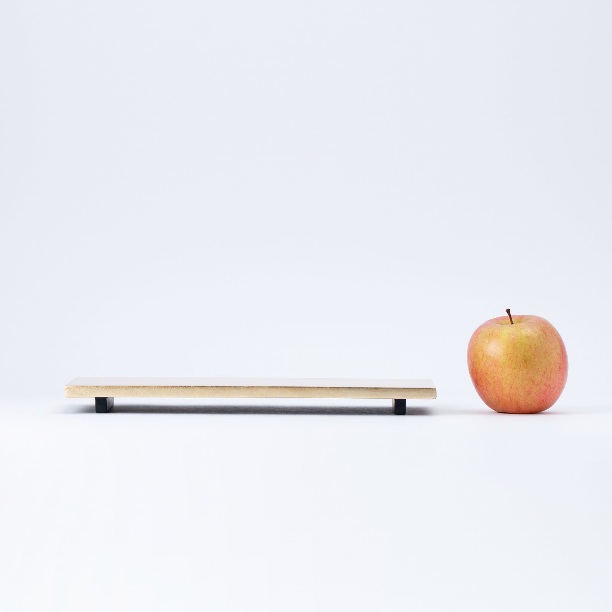 Gold Leaf Finish Sushi Plate