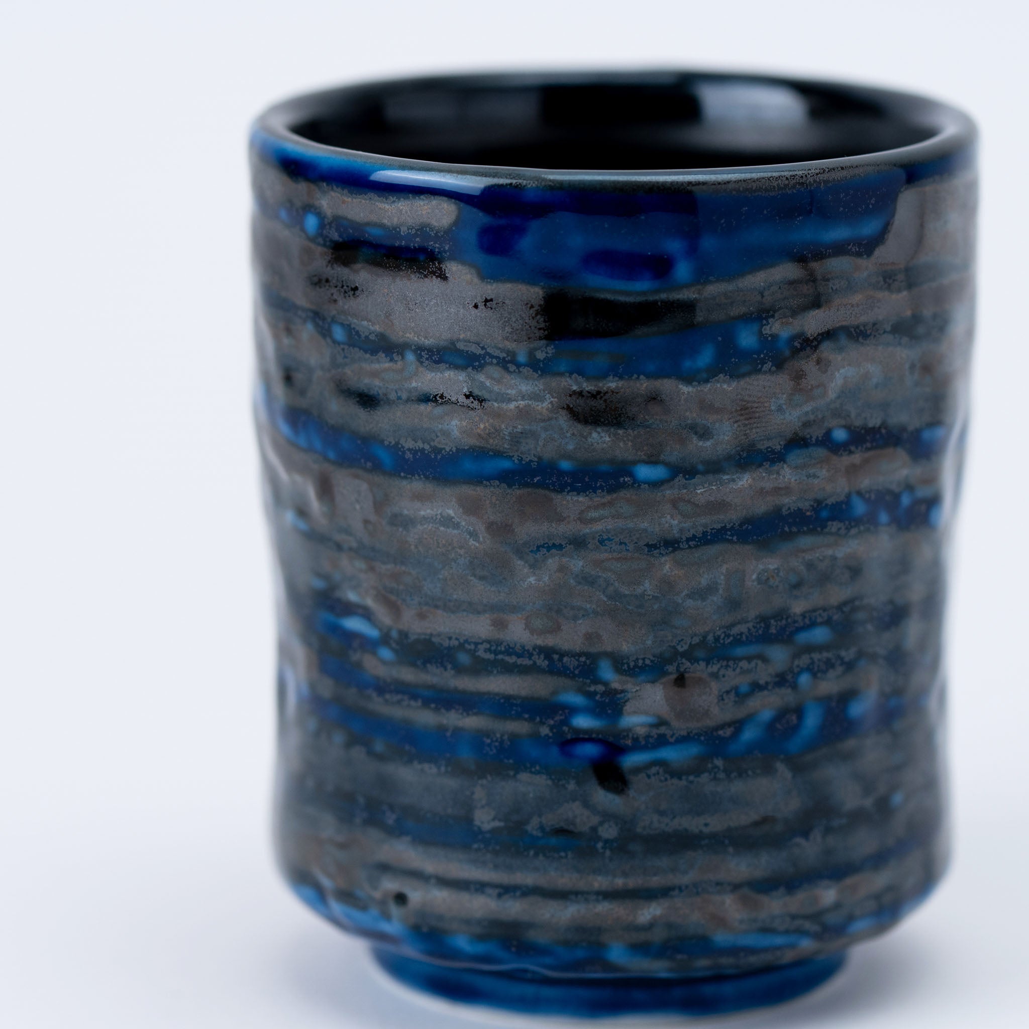 Indigo Wave Yunomi Teacup