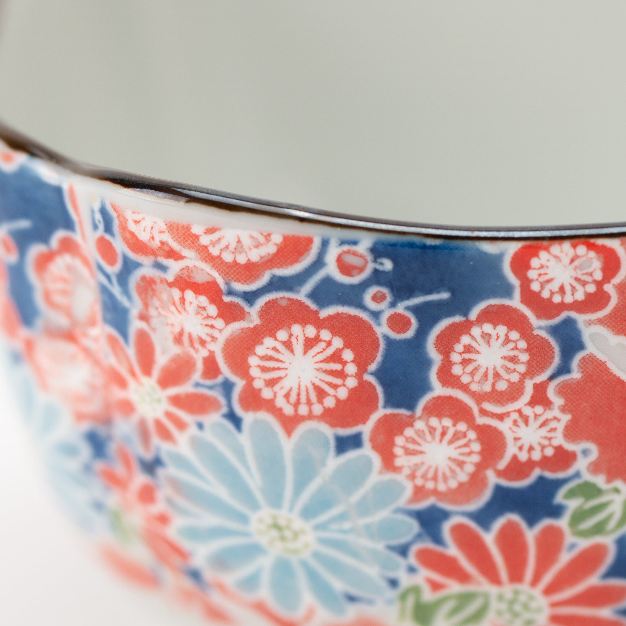 Four-Season Yūzen Four-Lobed Kobachi Small Bowl