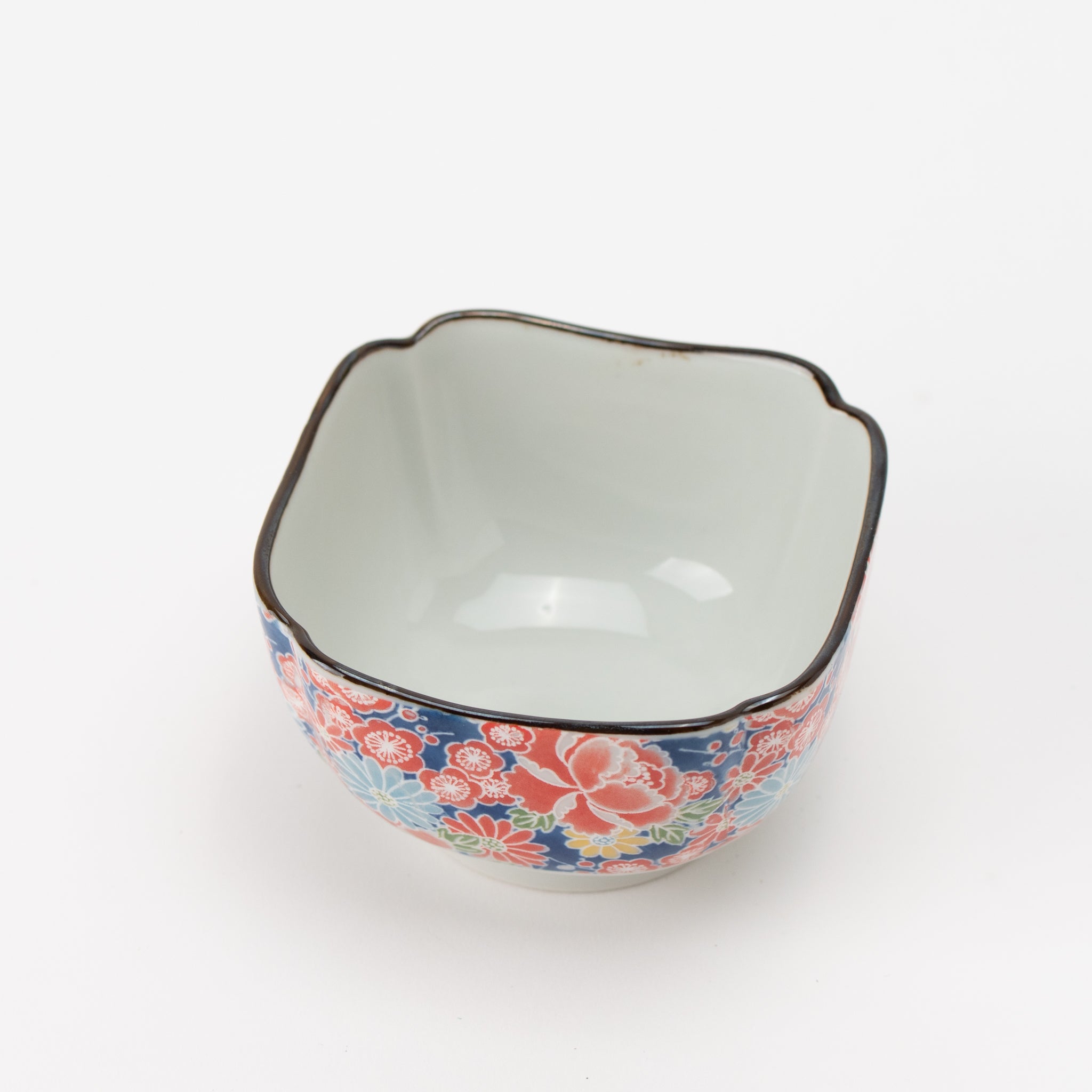Four-Season Yūzen Four-Lobed Kobachi Small Bowl