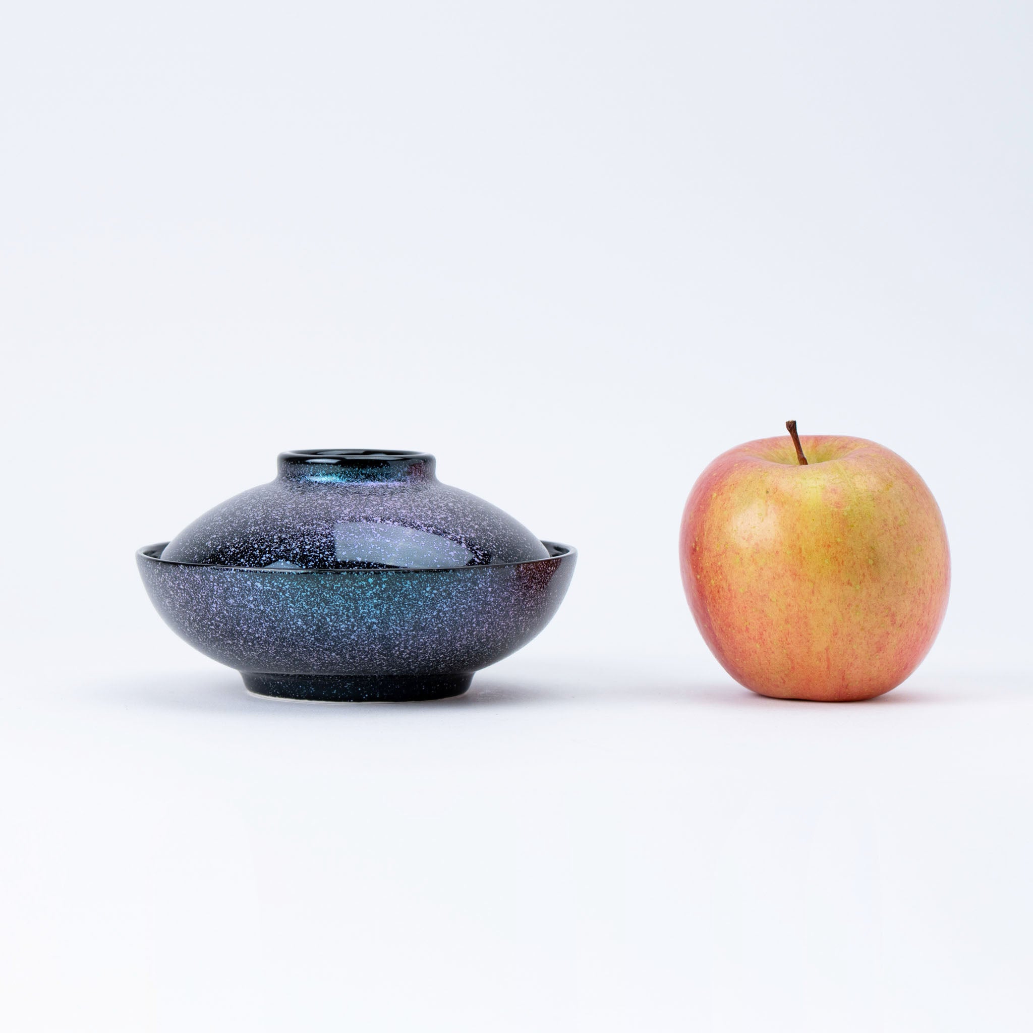 Galaxy Glaze Lidded Bowl
