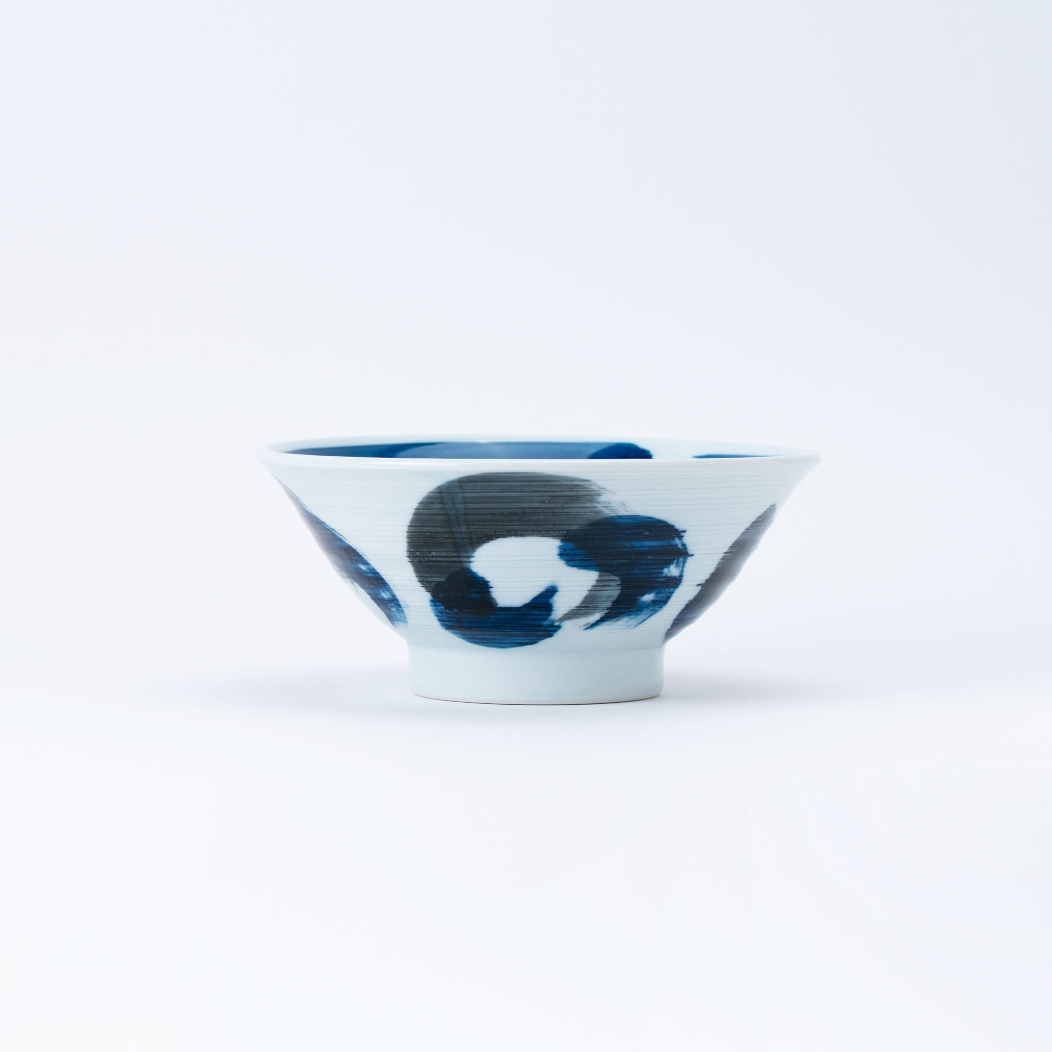 Blue Brushstroke Donburi Bowl