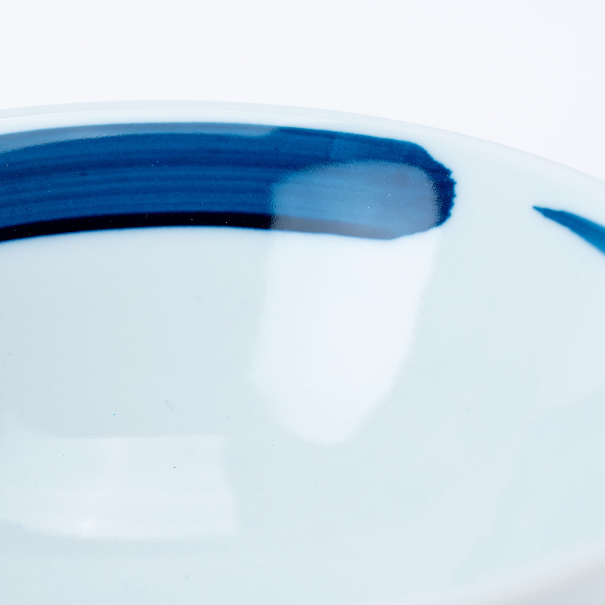 Blue Brushstroke Donburi Bowl