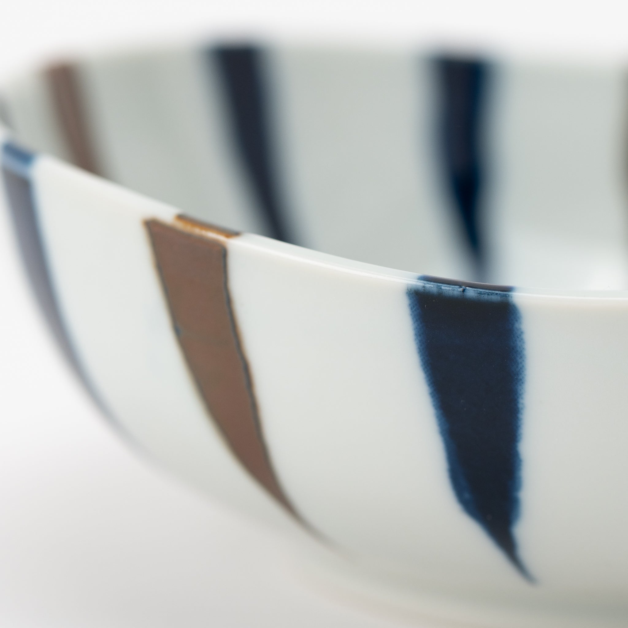 Indigo Tokusa Oval Bowl